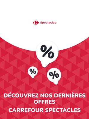 Promos de Culture et Loisirs à Redon | Offres Carrefour Spectacles sur Carrefour Spectacles | 30/10/2023 - 30/10/2024