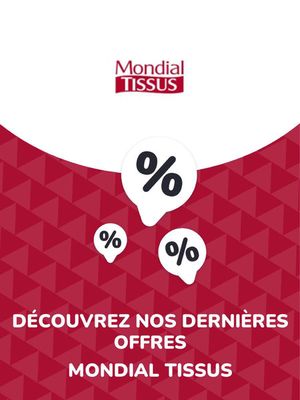 Catalogue Mondial Tissus à Paris | Offres Mondial Tissus | 30/10/2023 - 30/10/2024