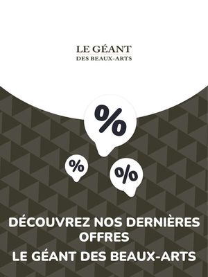 Catalogue Le Géant des Beaux-Arts | Offres Le Géant des Beaux-Arts | 30/10/2023 - 30/10/2024