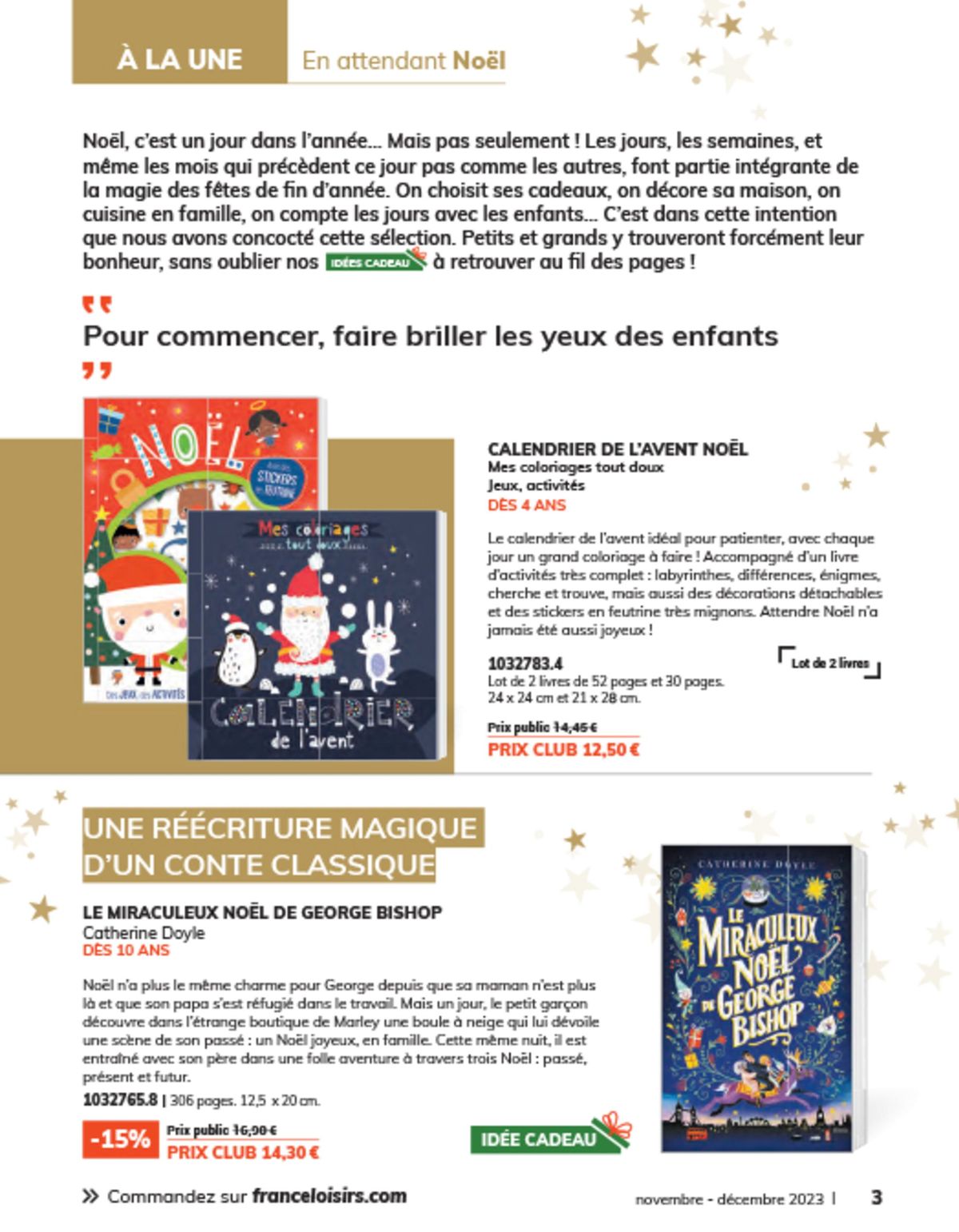Catalogue Catalogue France Loisirs, page 00003