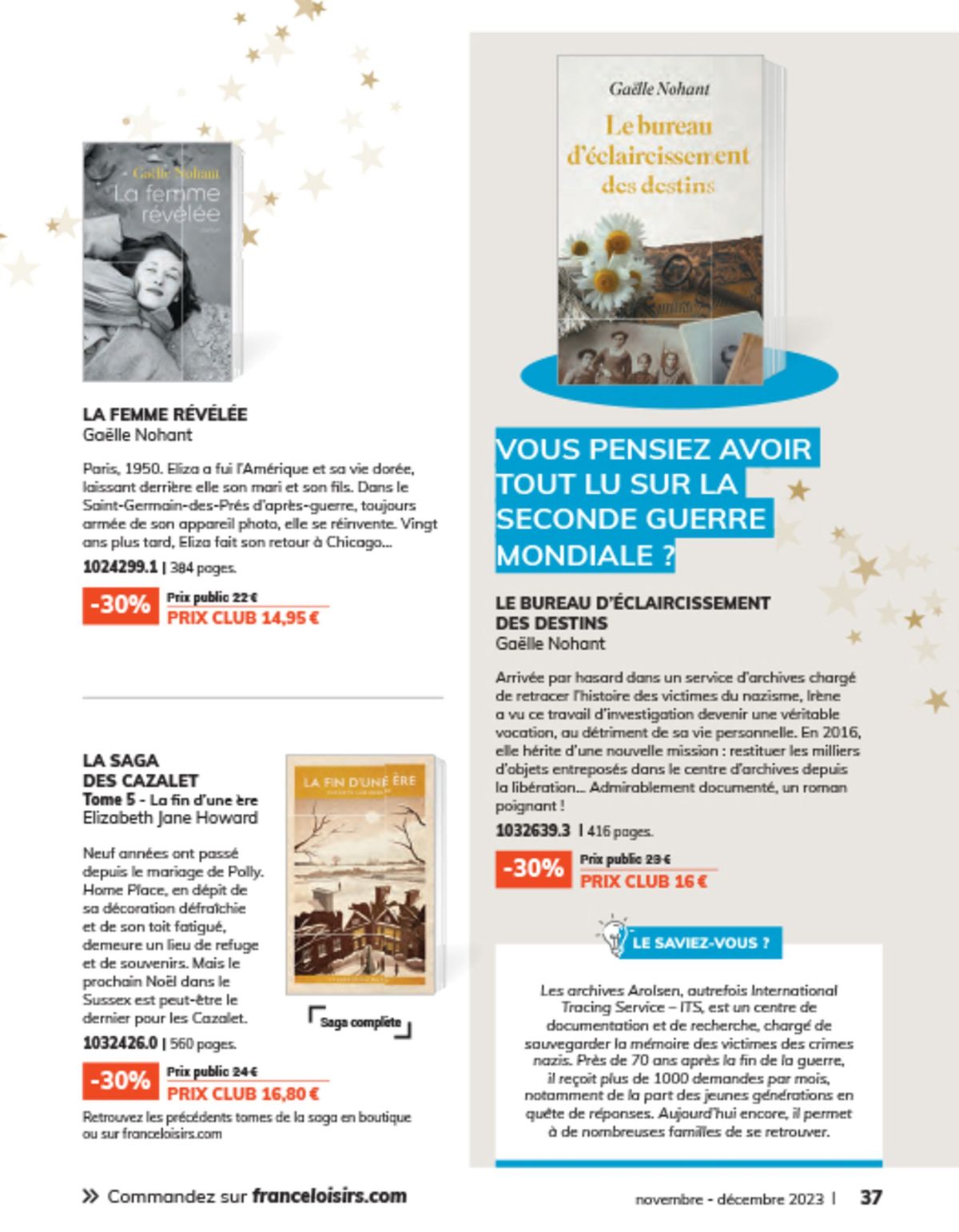 Catalogue Catalogue France Loisirs, page 00037