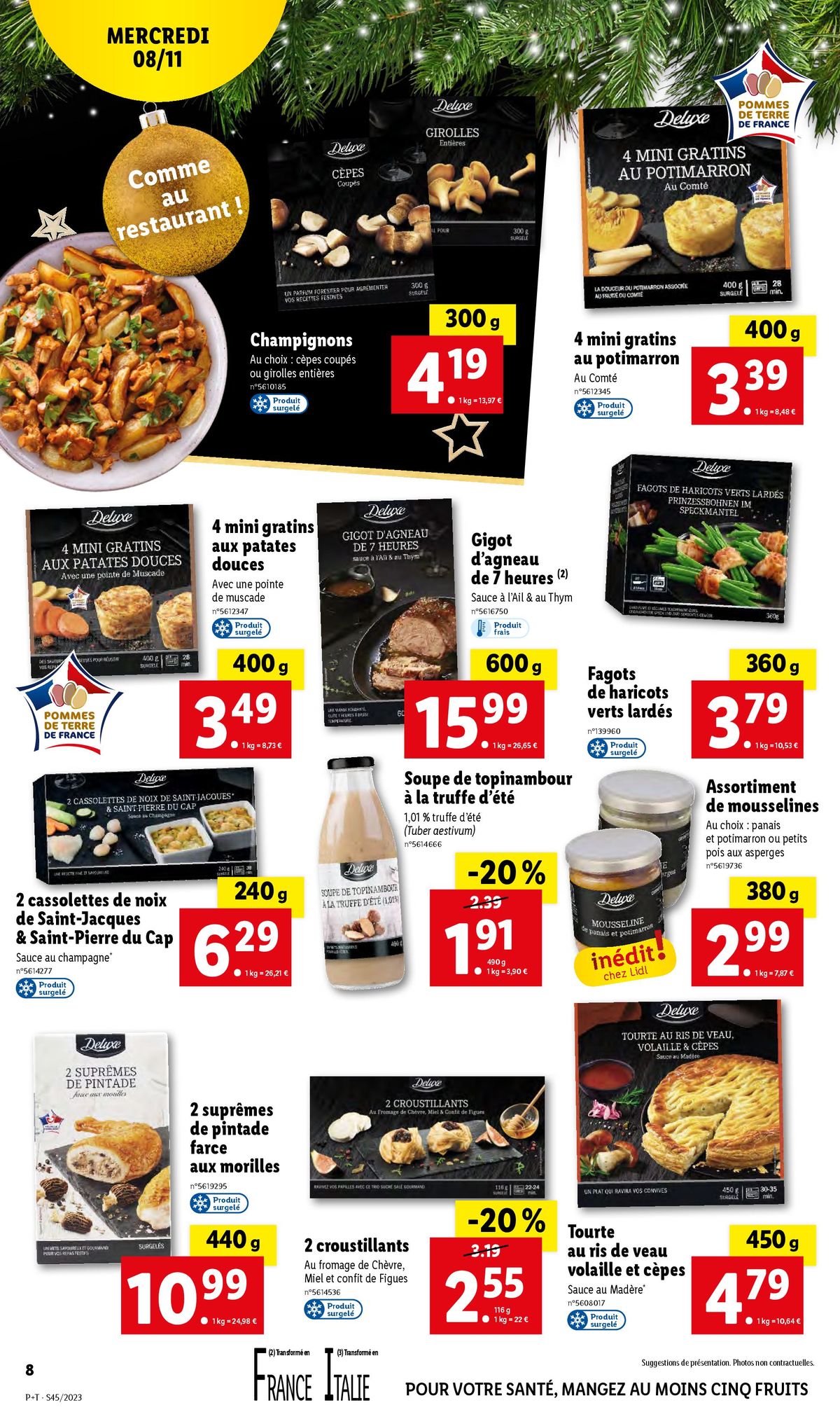 Catalogue Des fêtes magiques à prix LIDL, page 00008