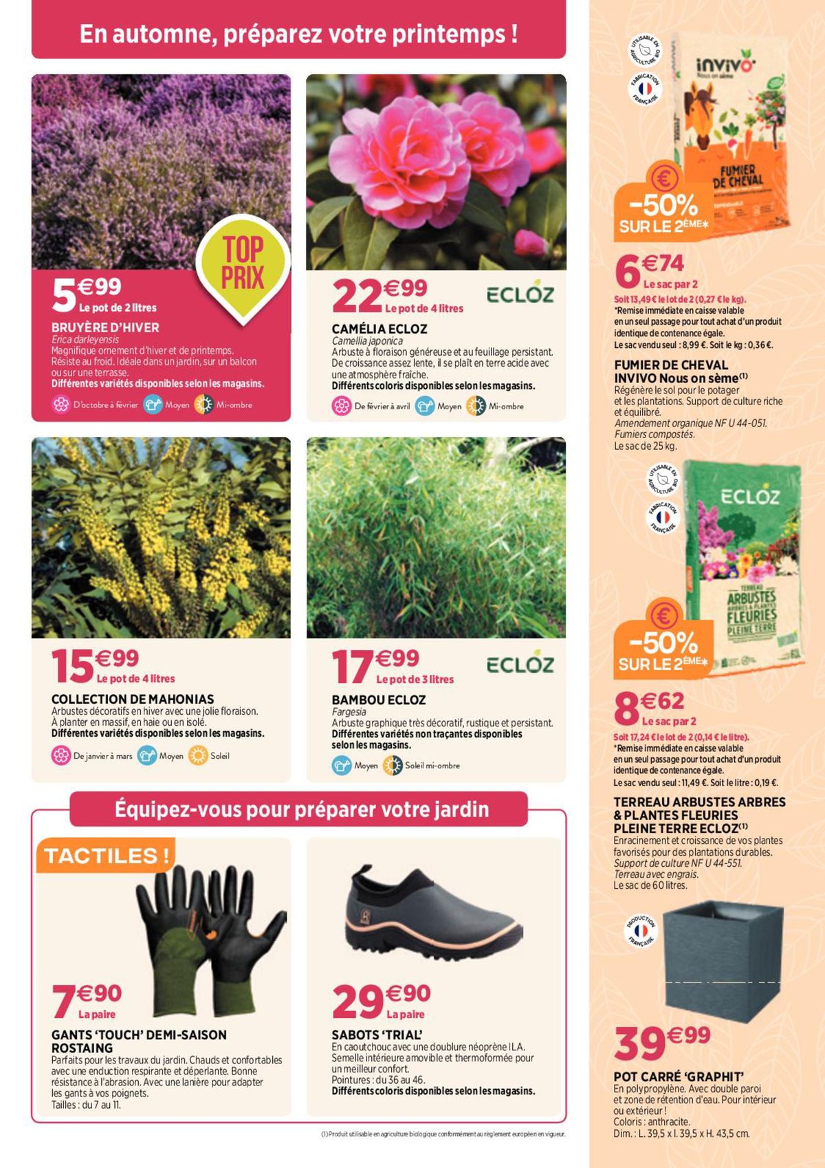 Catalogue Plantations de saison !, page 00002