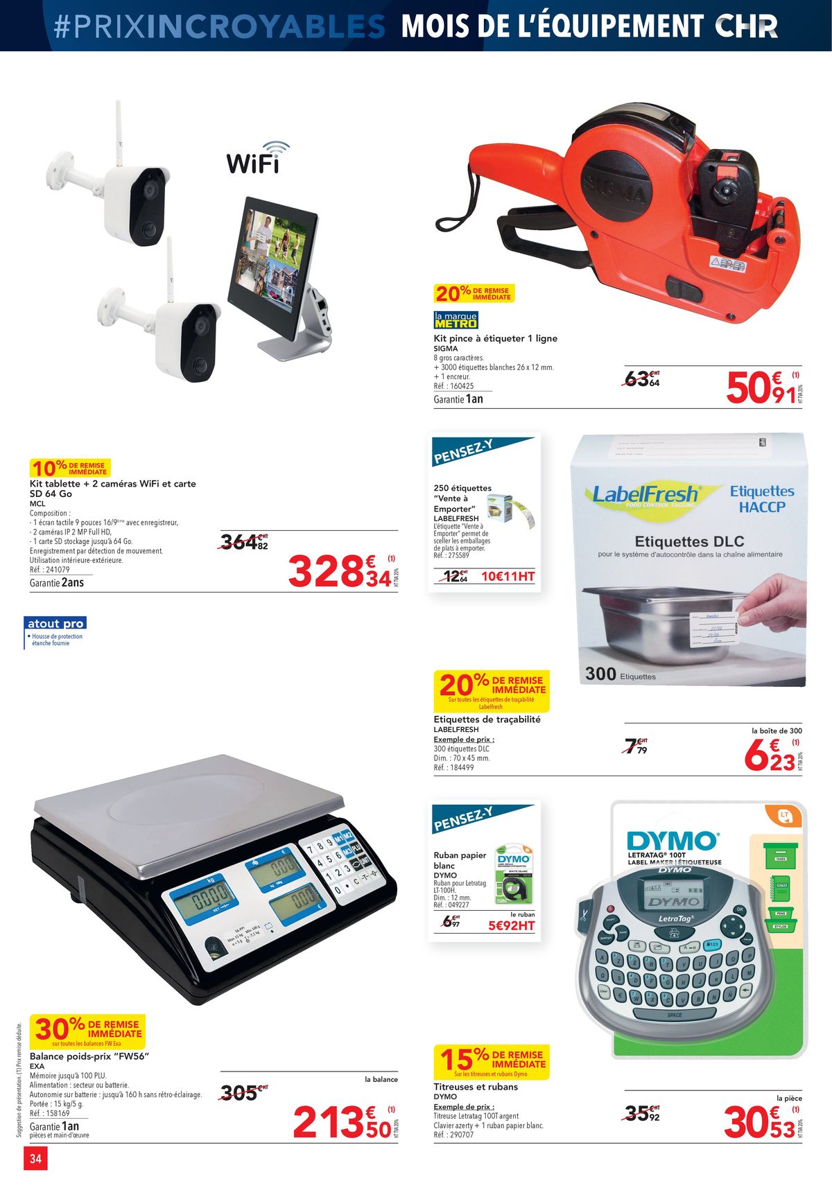 Catalogue SELECTION PROMO EQUIPEMENT, page 00034