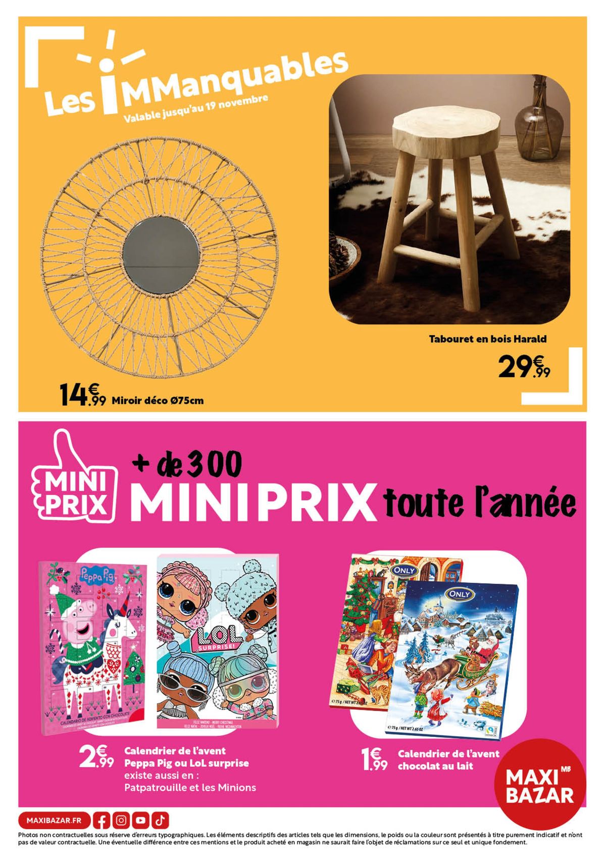Catalogue Maxi Noël mini prix, page 00018