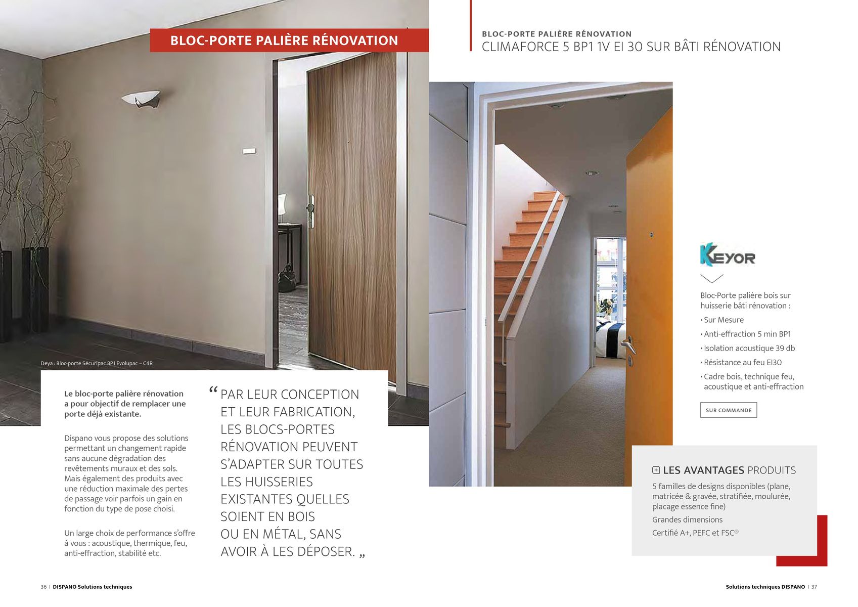 Catalogue Dispano Menuiseries Solutions, page 00019