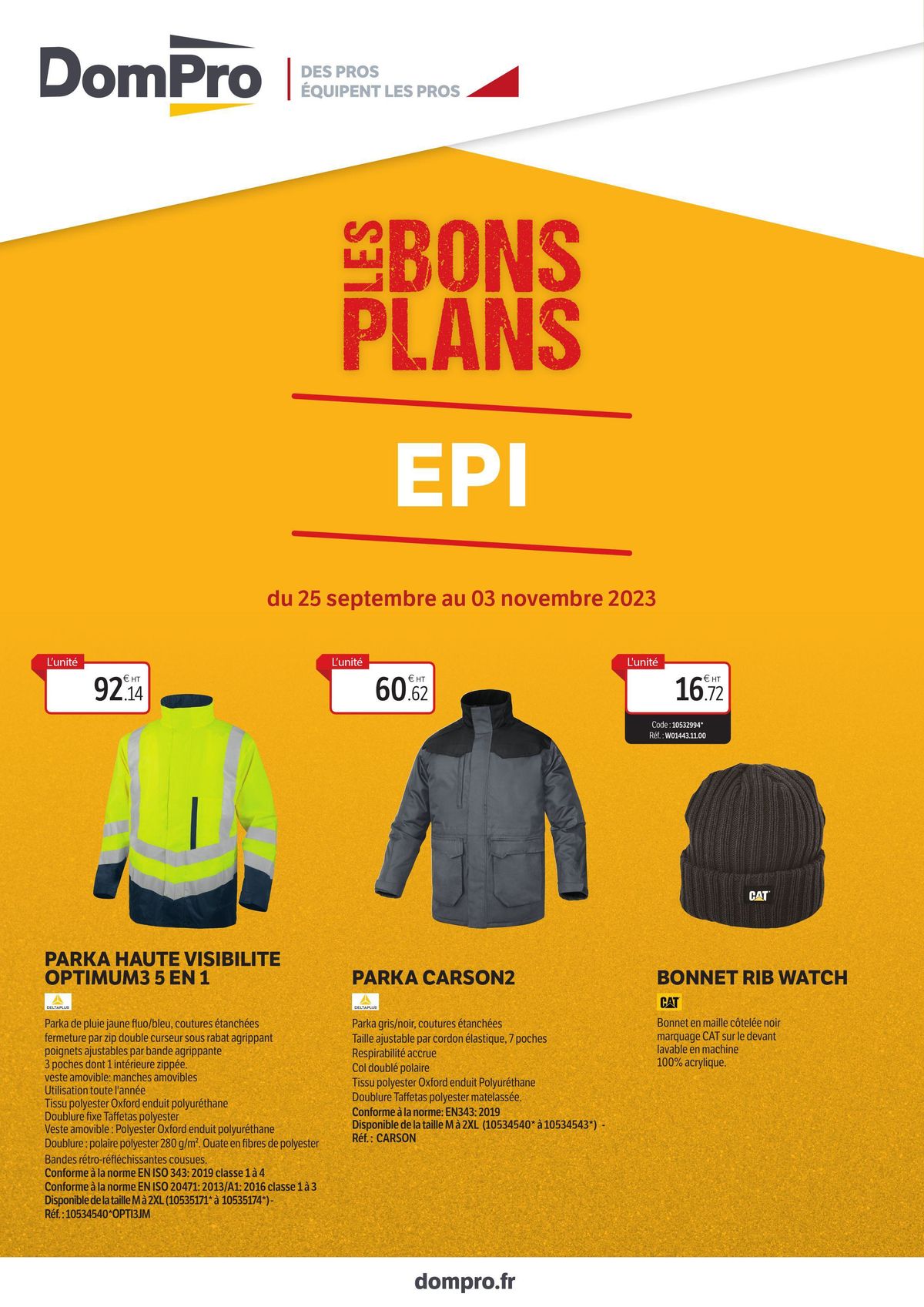 Catalogue LES BONS PLANS EPI, page 00001