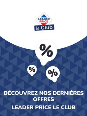 Promos de Supermarchés à Les Abymes | Offres Leader Price Le Club sur  | 02/11/2023 - 02/11/2024