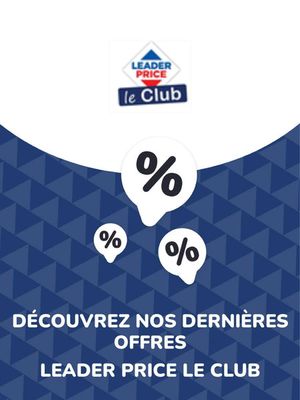 Promos de Supermarchés à Ghisonaccia | Offres Leader Price Le Club sur  | 02/11/2023 - 02/11/2024