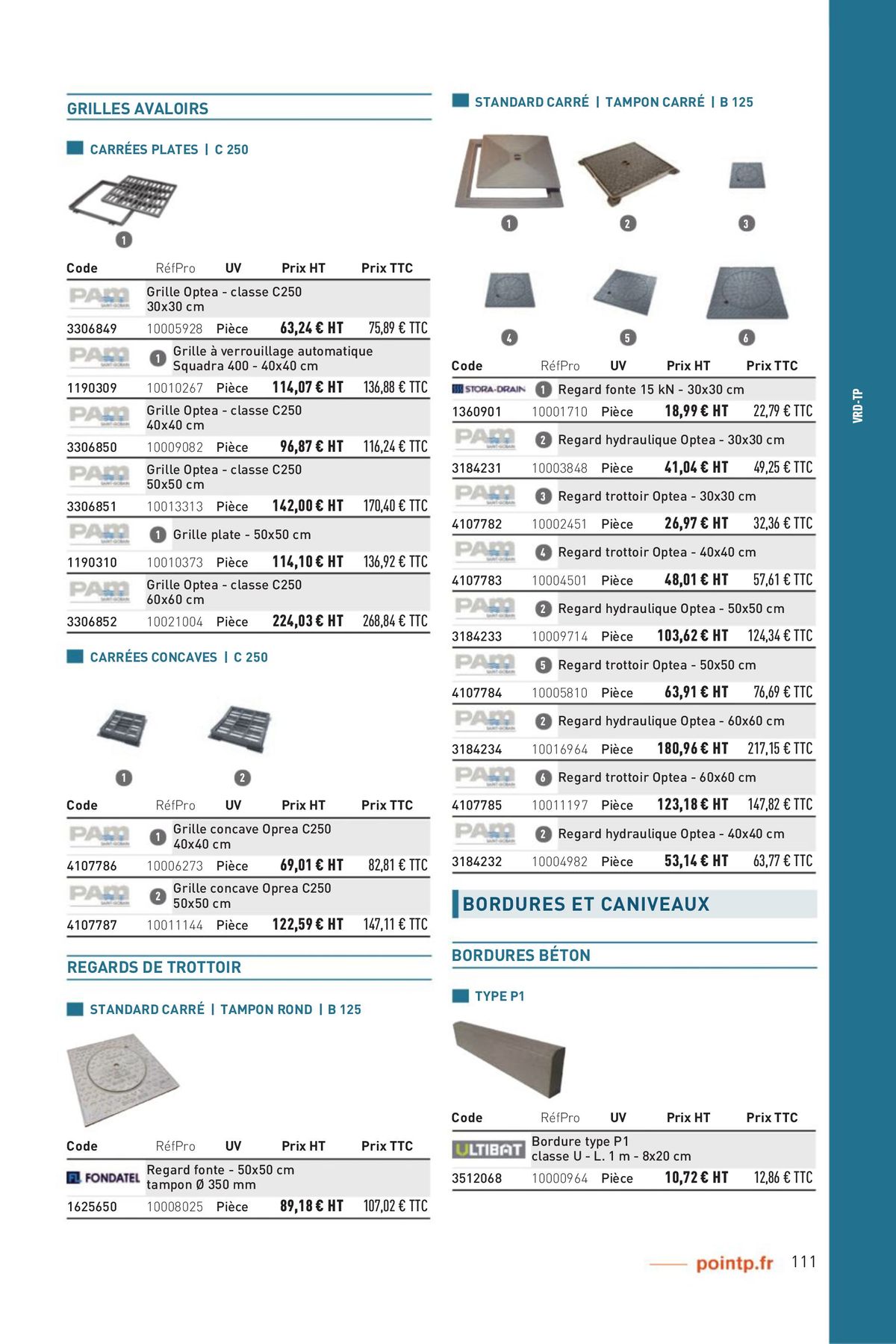 Catalogue Matériaux 2023 Nord, page 00111