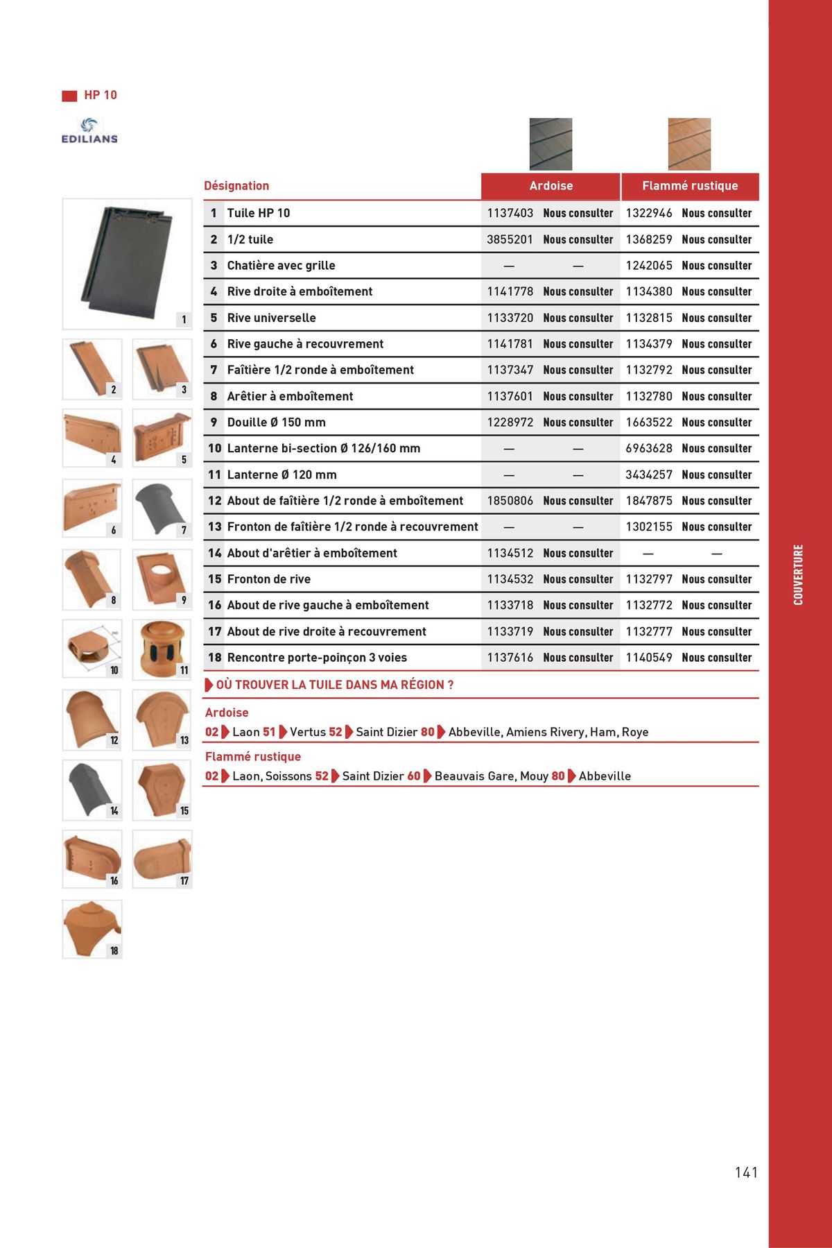 Catalogue Matériaux 2023 Nord, page 00141