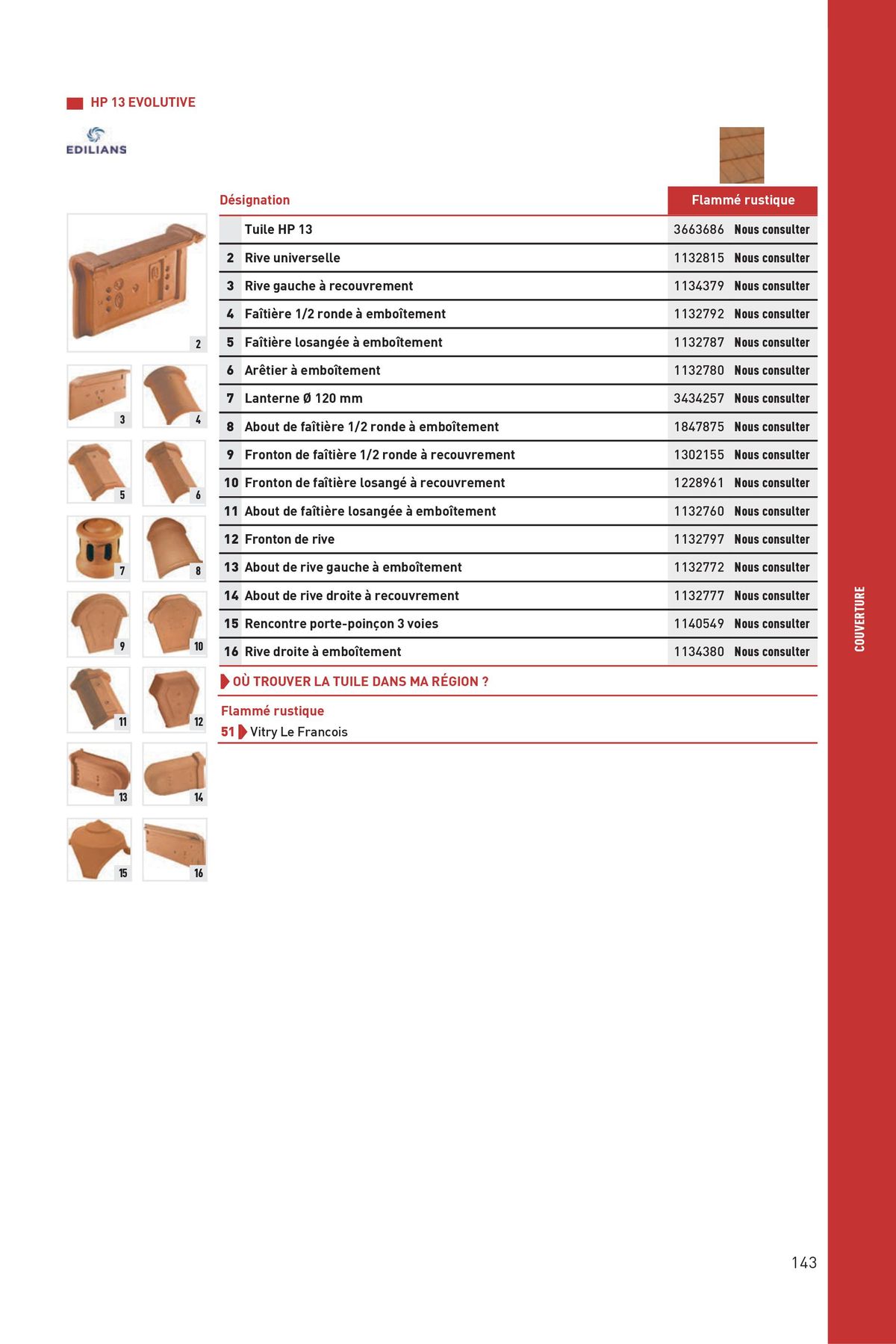 Catalogue Matériaux 2023 Nord, page 00143