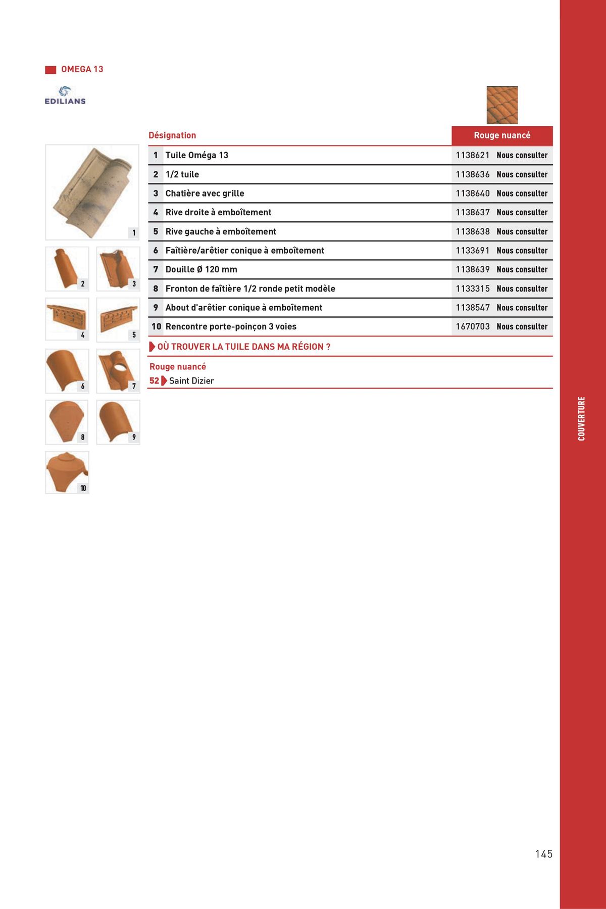 Catalogue Matériaux 2023 Nord, page 00145