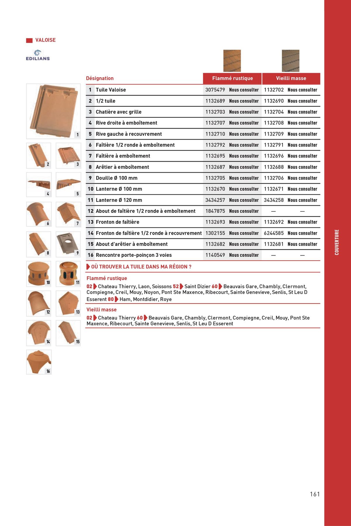 Catalogue Matériaux 2023 Nord, page 00161