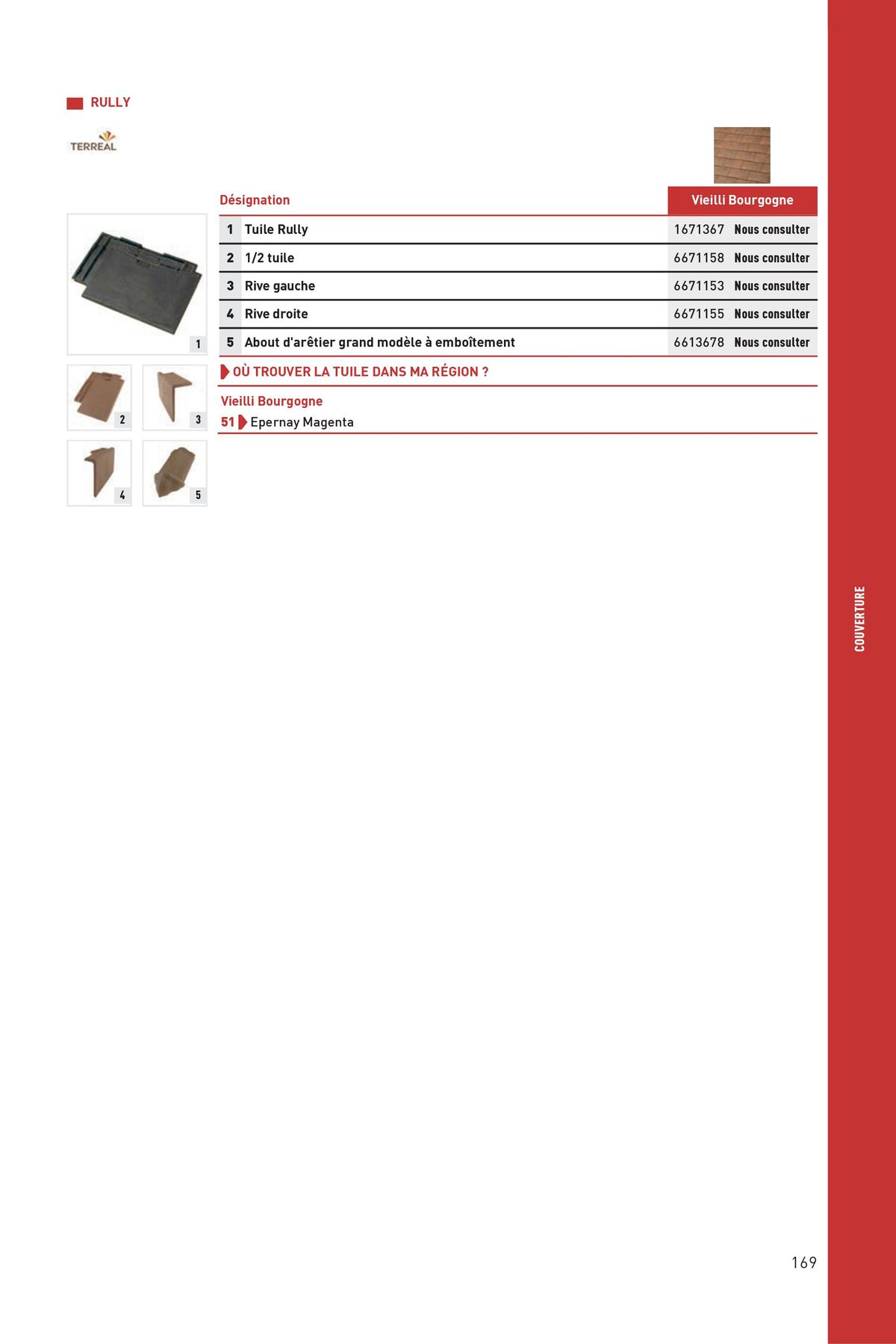 Catalogue Matériaux 2023 Nord, page 00169
