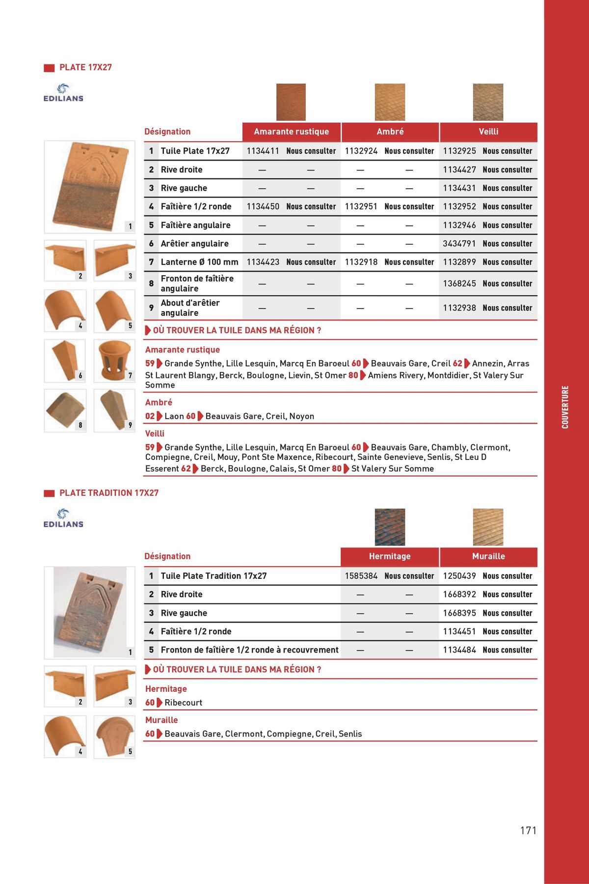 Catalogue Matériaux 2023 Nord, page 00171