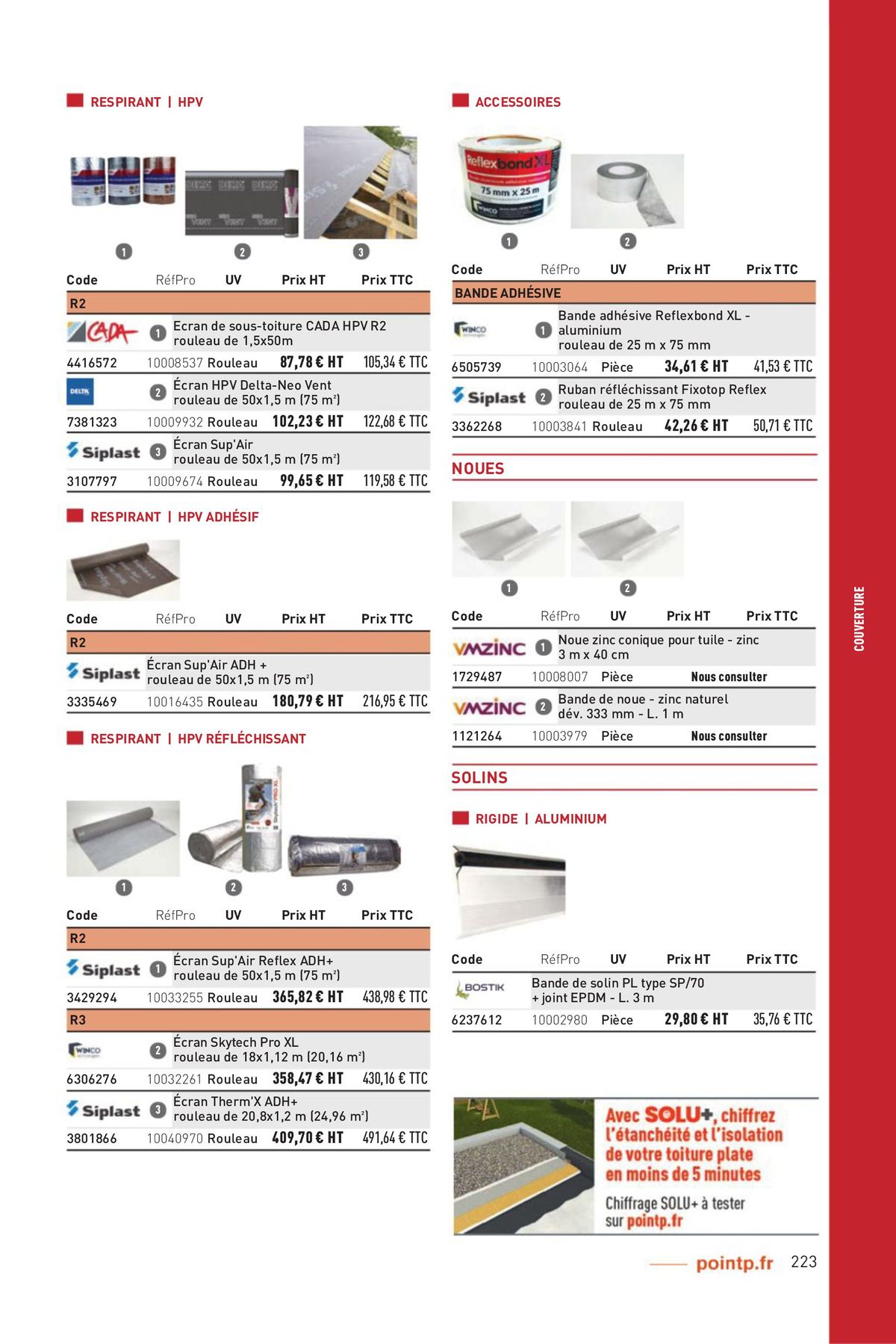 Catalogue Matériaux 2023 Nord, page 00223