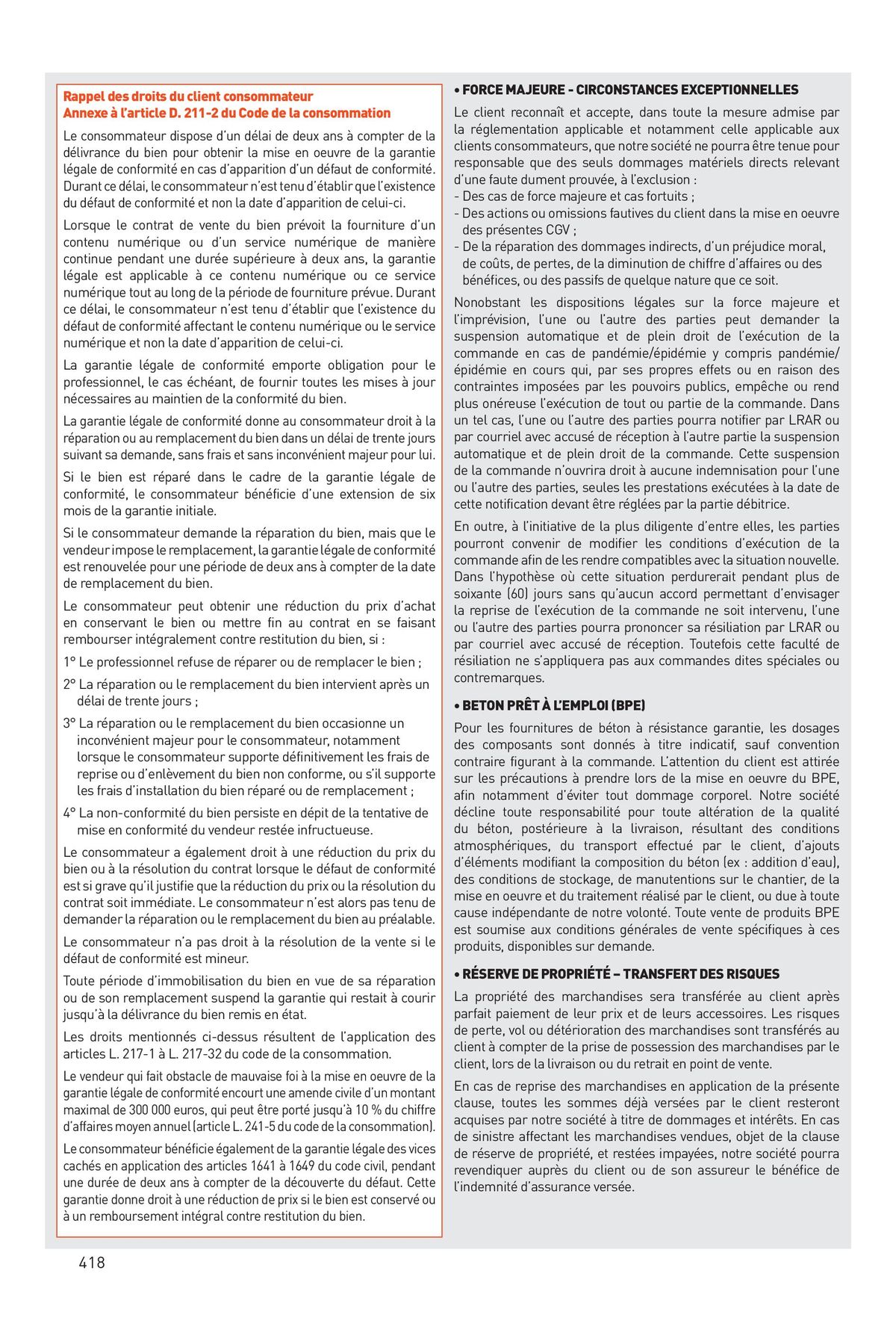 Catalogue Matériaux 2023 Nord, page 00418
