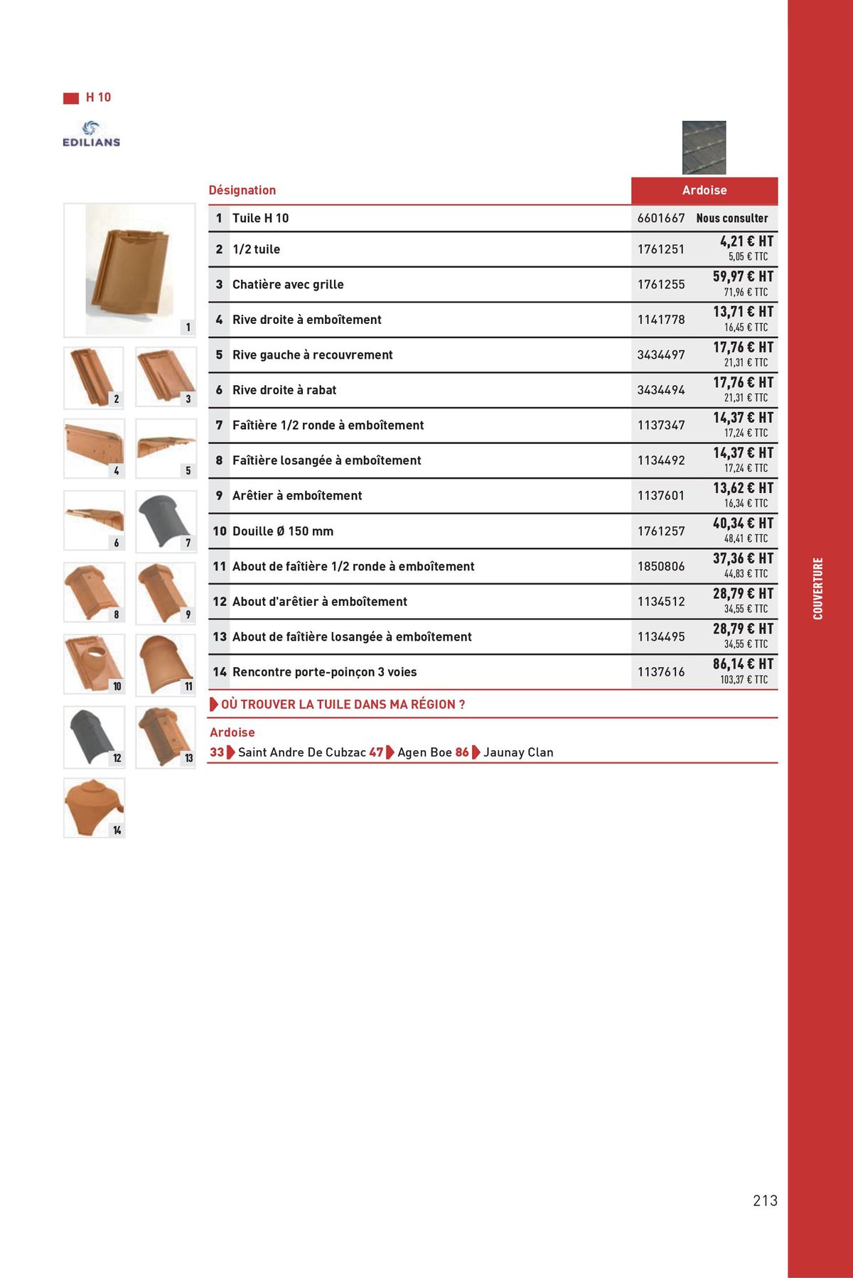 Catalogue Materiaux nouvelle aquitaine digital, page 00213