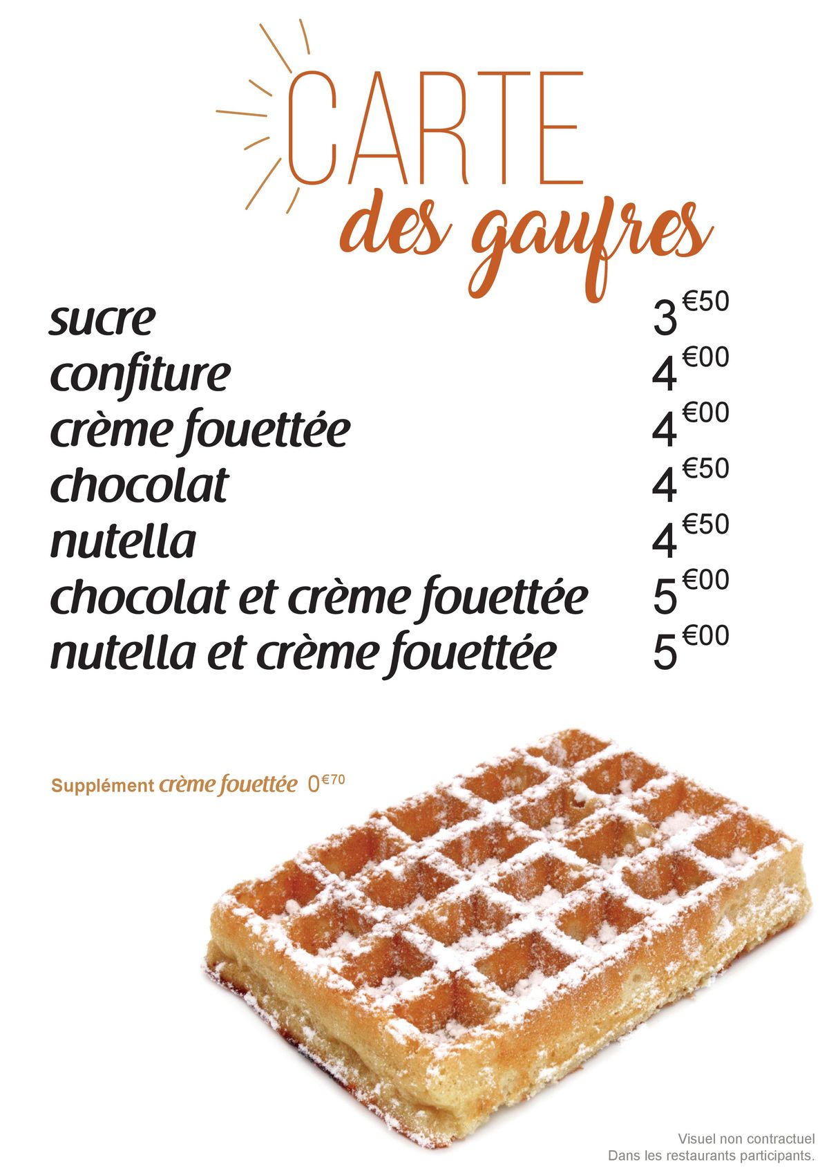 Catalogue Crescendo Le menu, page 00001