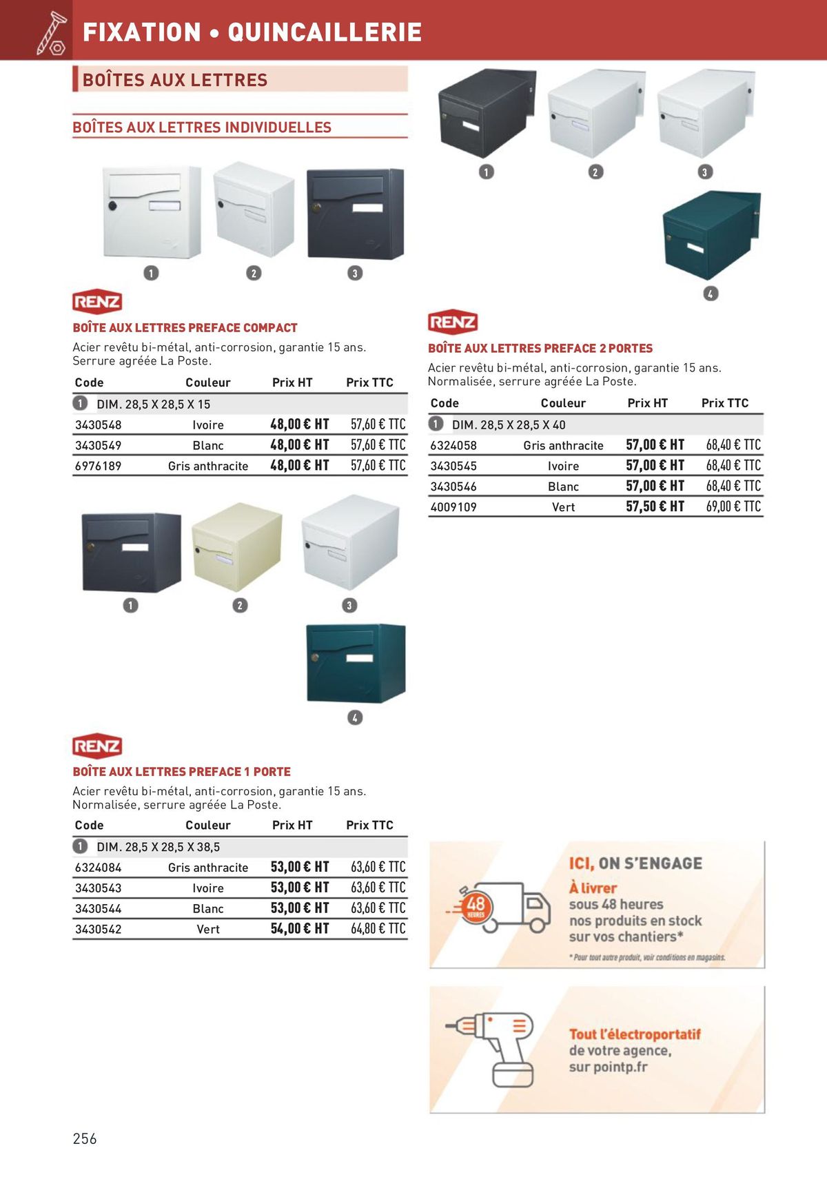 Catalogue Outillage 2023, page 00256