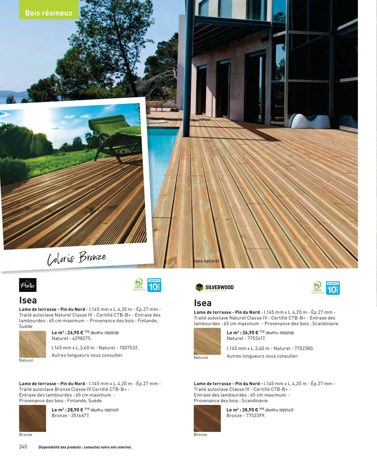 Catalogue Sélection 2023 Intérieur Extérieur, page 00240