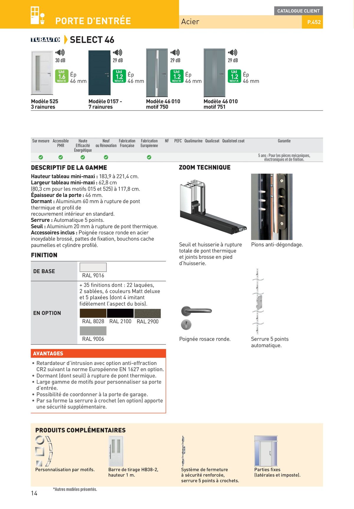 Catalogue Guide Expert Menuiserie 2023, page 00014