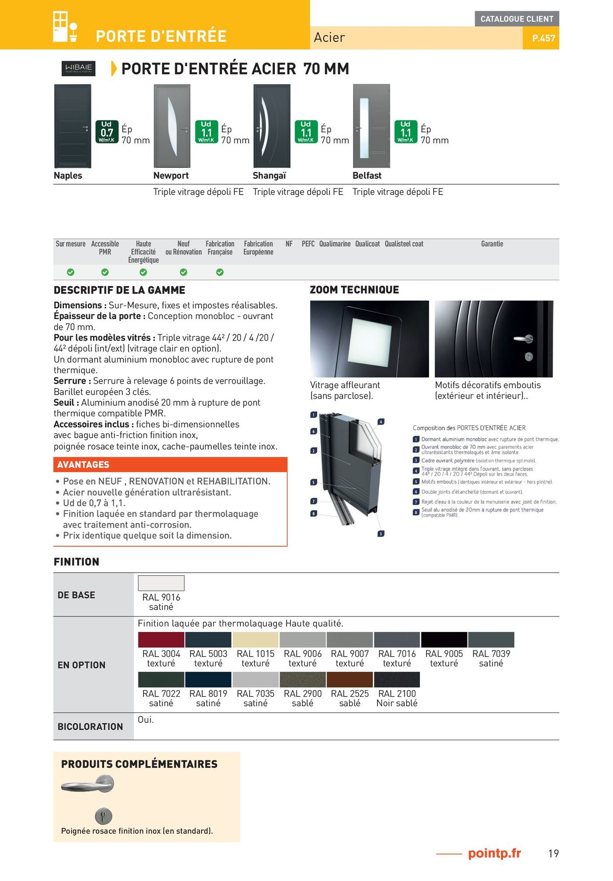 Catalogue Guide Expert Menuiserie 2023, page 00019