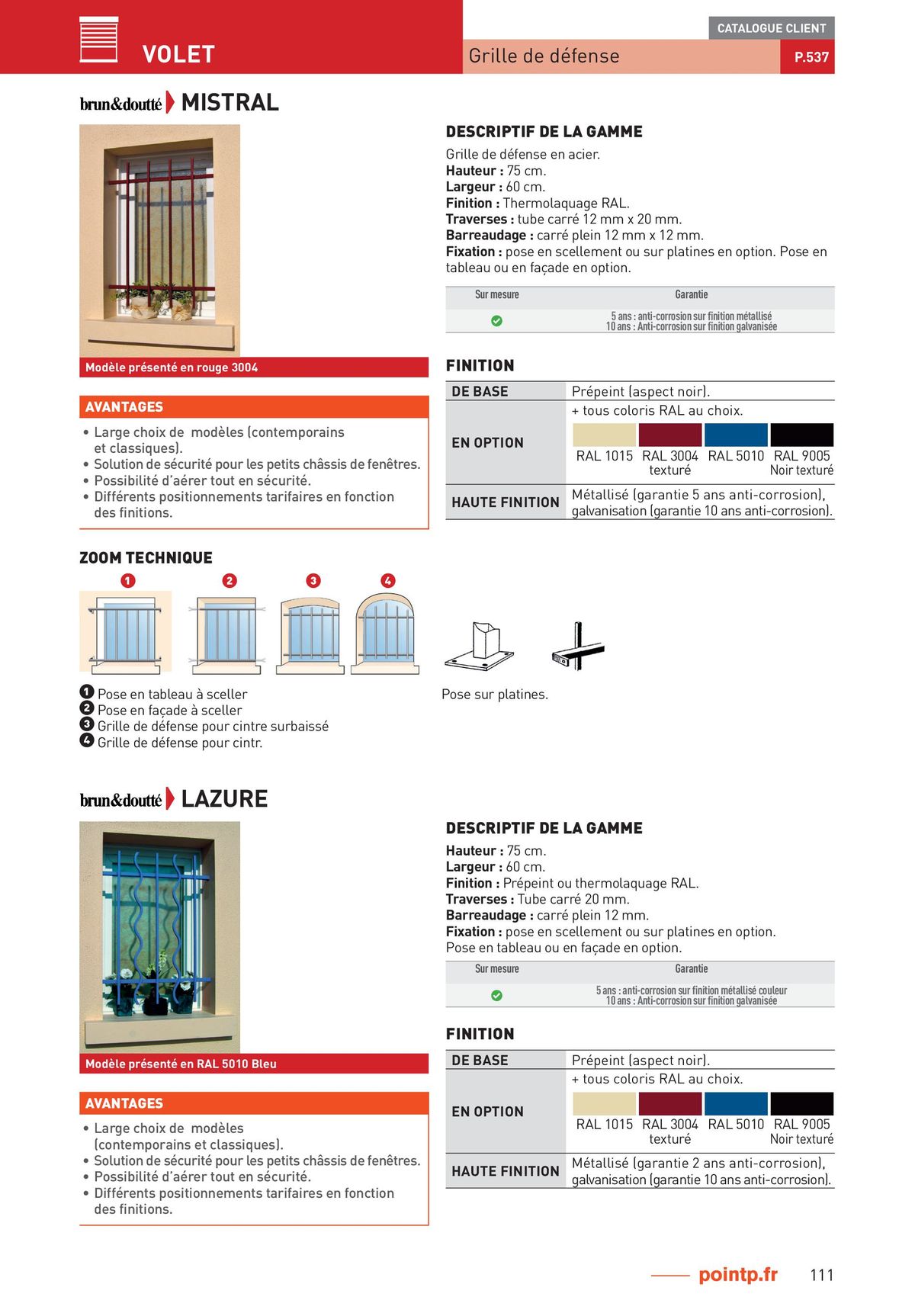 Catalogue Guide Expert Menuiserie 2023, page 00111