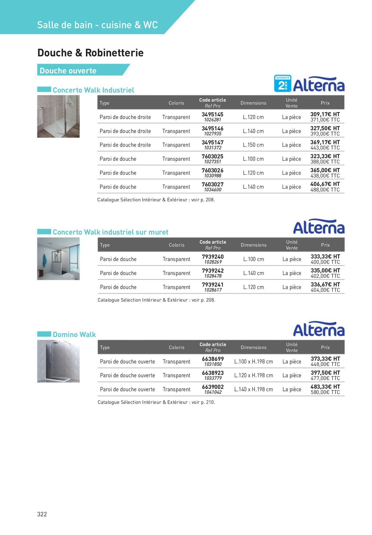 Catalogue Revêtements Habitat et Tertiaire, page 00322