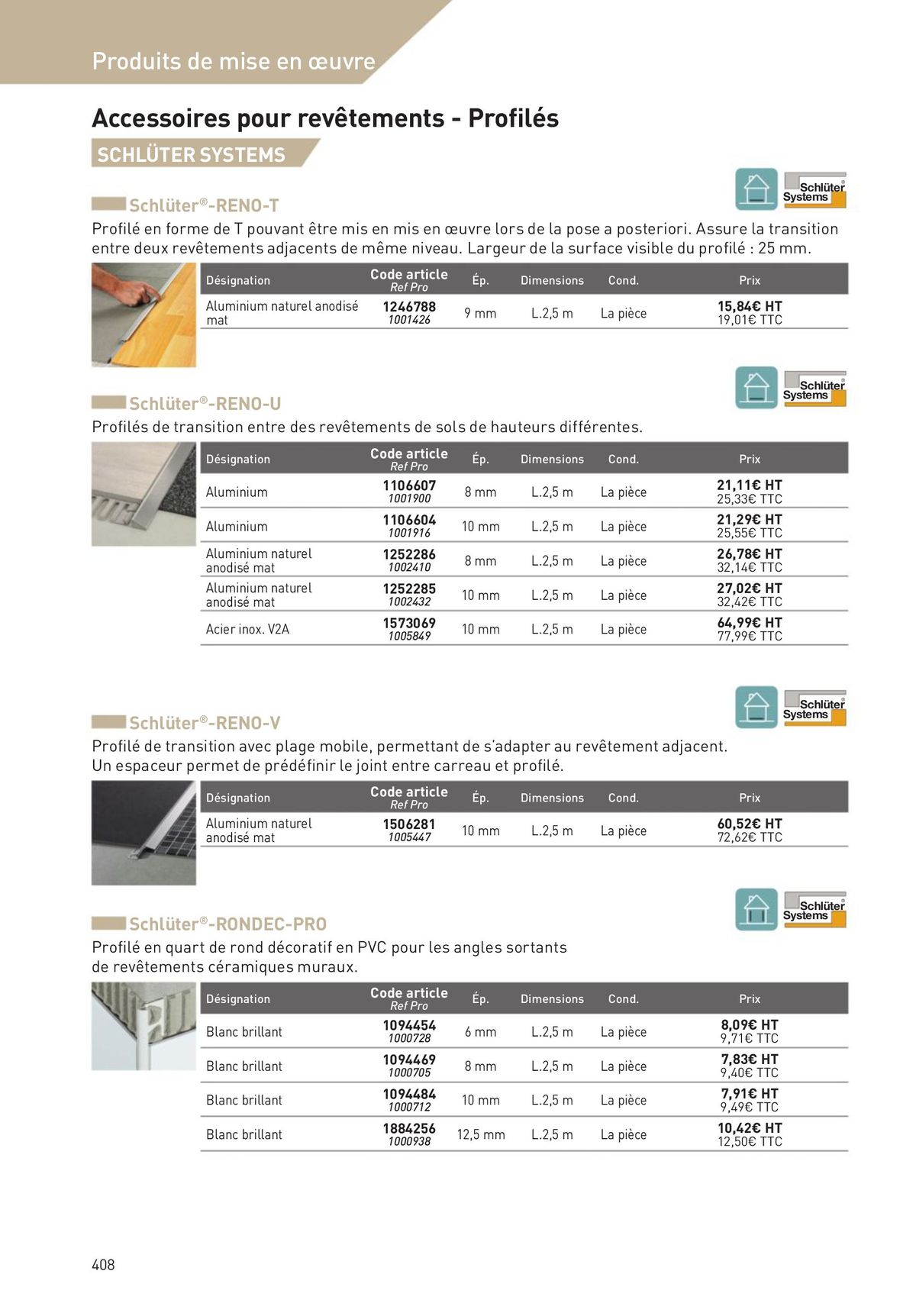 Catalogue Revêtements Habitat et Tertiaire, page 00408