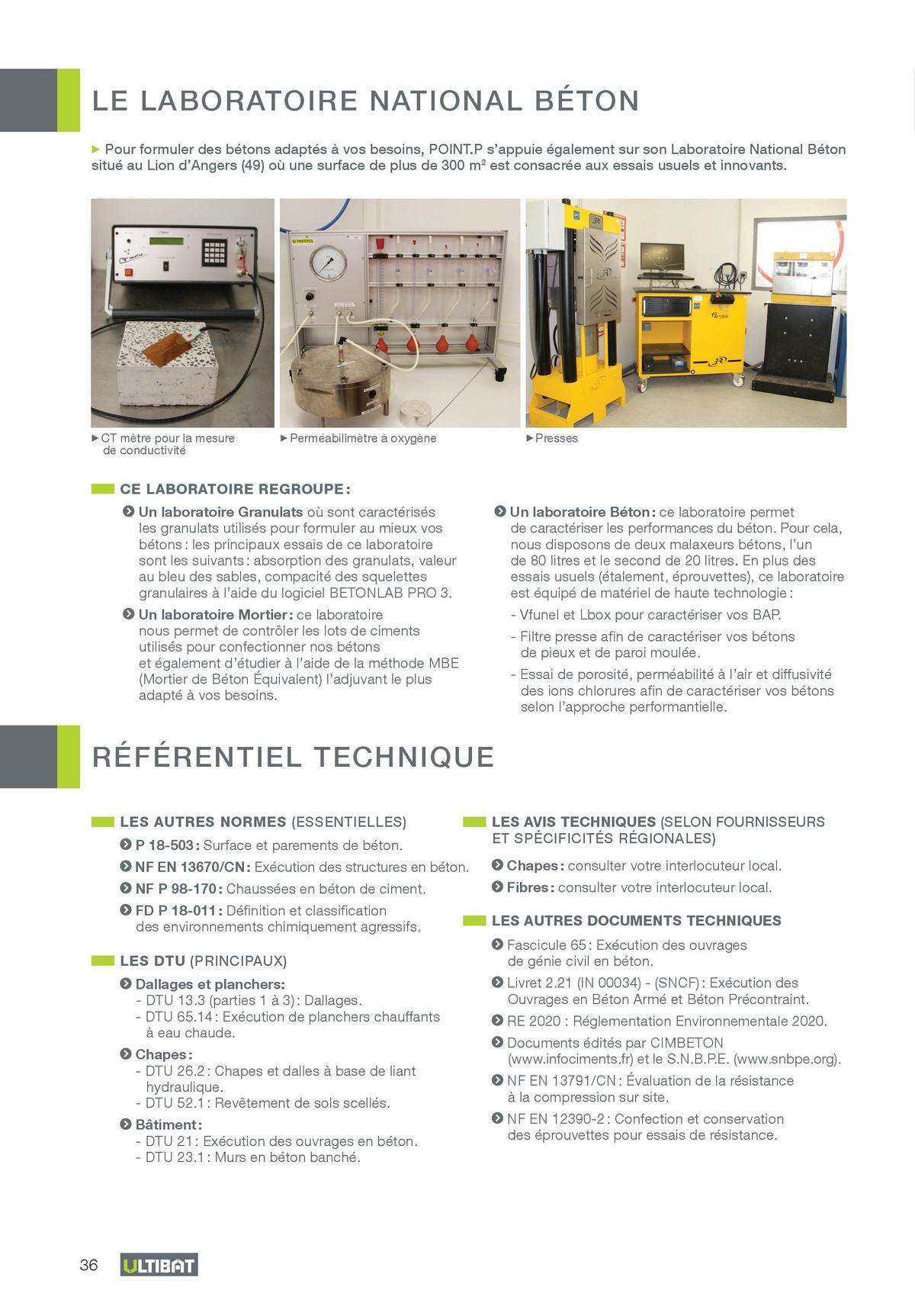 Catalogue Guide Béton prêt à l'emploi, page 00036