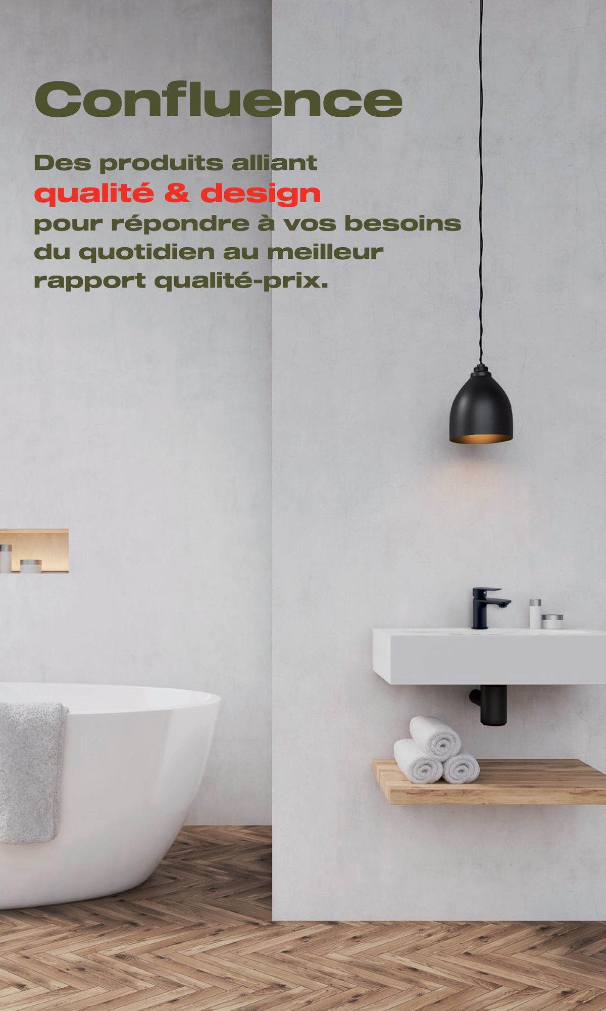 Catalogue La sélection robinetterie & sanitaire Confluence, page 00002