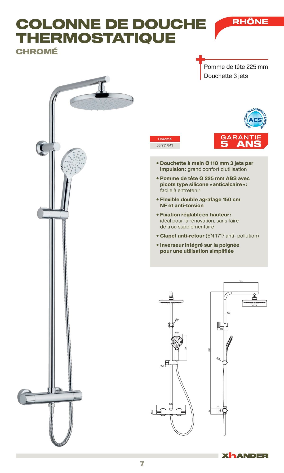 Catalogue La sélection robinetterie & sanitaire Confluence, page 00007