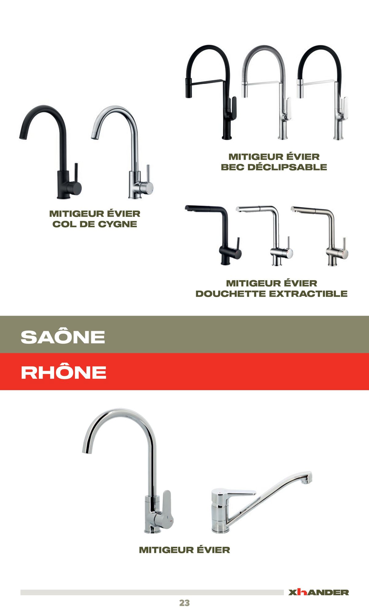 Catalogue La sélection robinetterie & sanitaire Confluence, page 00023
