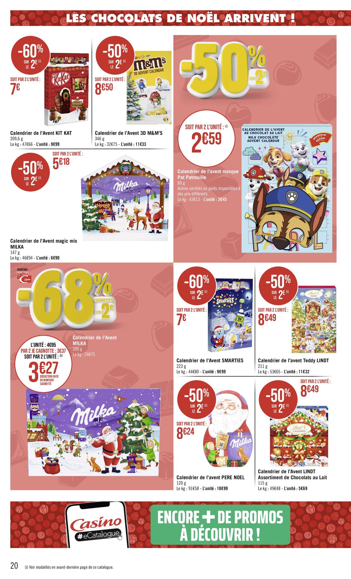 Catalogue -60% Sur le 2e !, page 00020