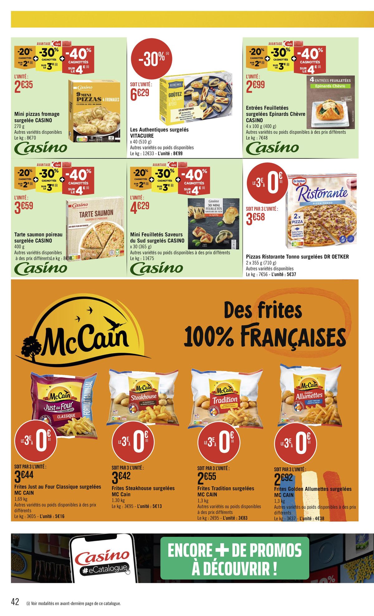 Catalogue -60% Sur le 2e !, page 00042