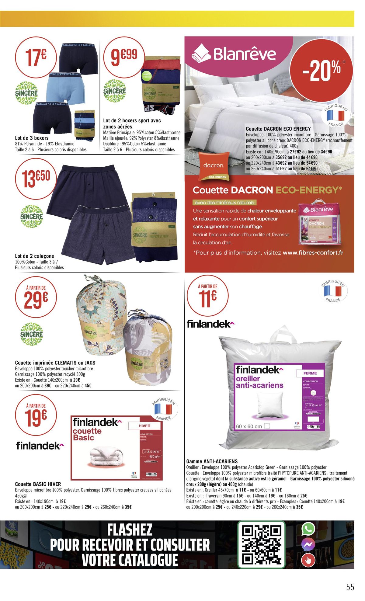 Catalogue -60% Sur le 2e !, page 00055