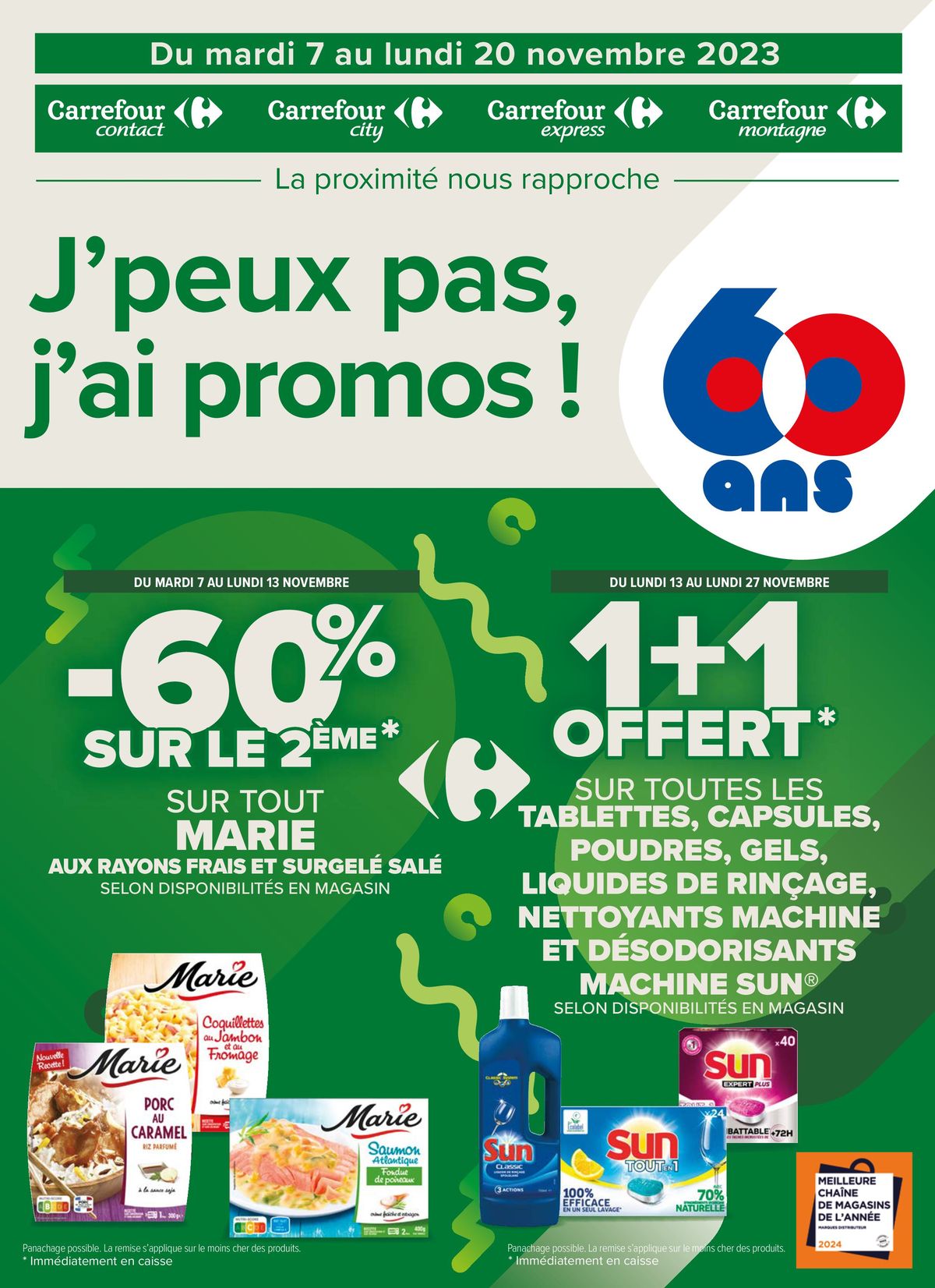 Catalogue J'peux pas, j'ai promos du 7 au 20 novembre 2023, page 00001