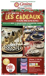 Catalogue Casino Supermarchés | IL ÉTAIT UNE FOIS LES CADEAUX ET LEURS TRÈS BONS PLANS !. | 06/11/2023 - 03/12/2023