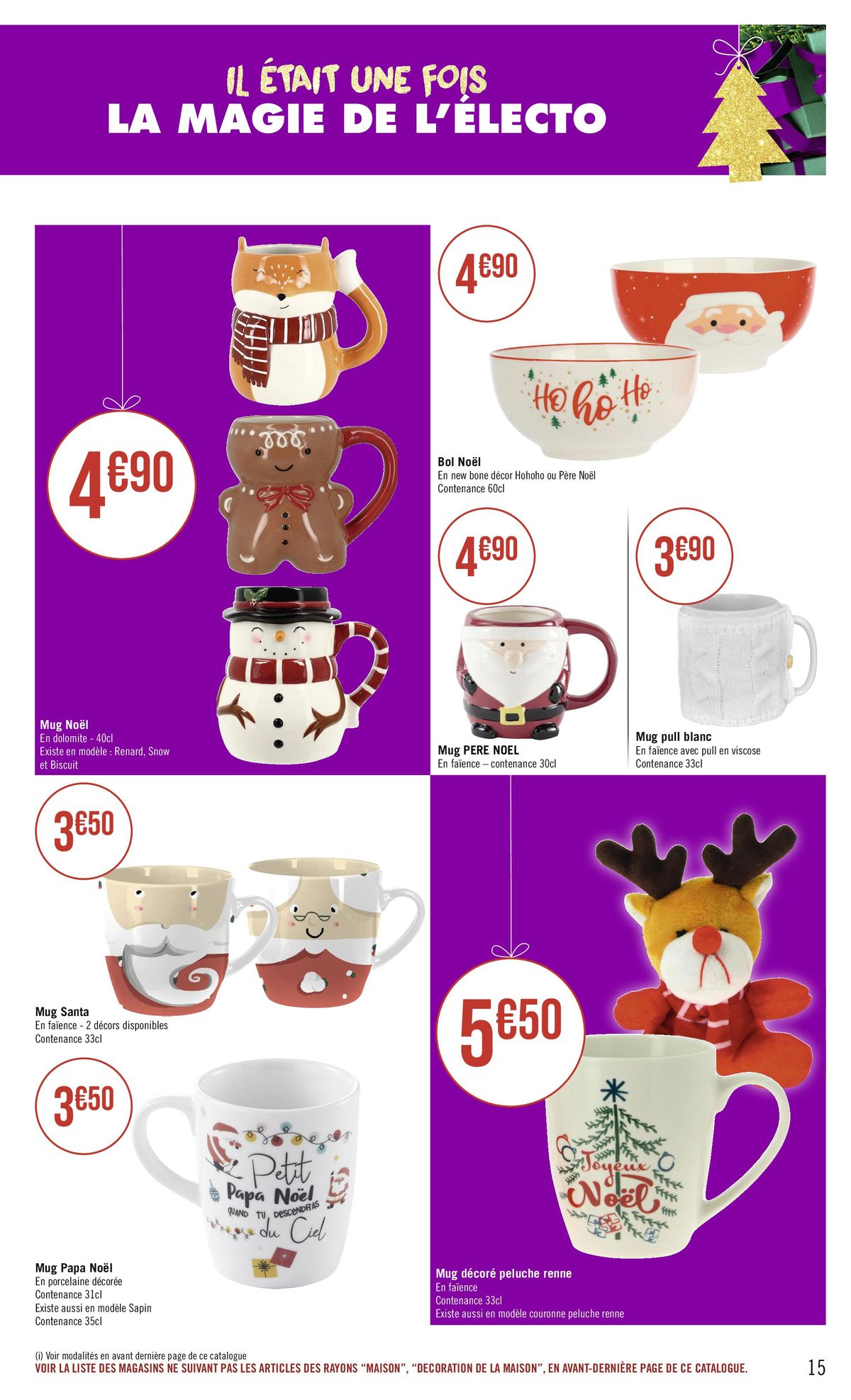 Catalogue IL ÉTAIT UNE FOIS LES CADEAUX ET LEURS TRÈS BONS PLANS !., page 00015