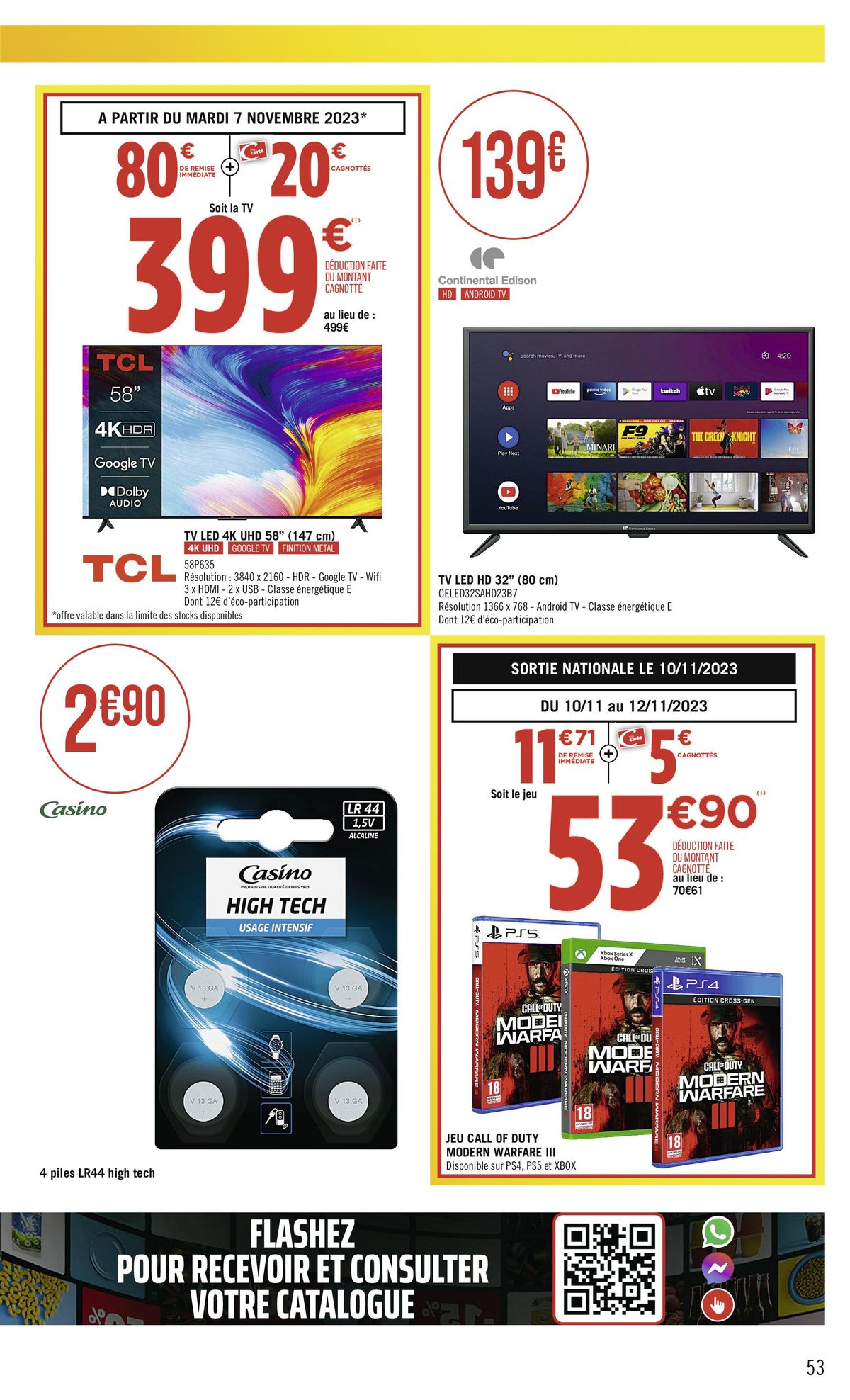 Catalogue -60% Sur le 2e !, page 00053