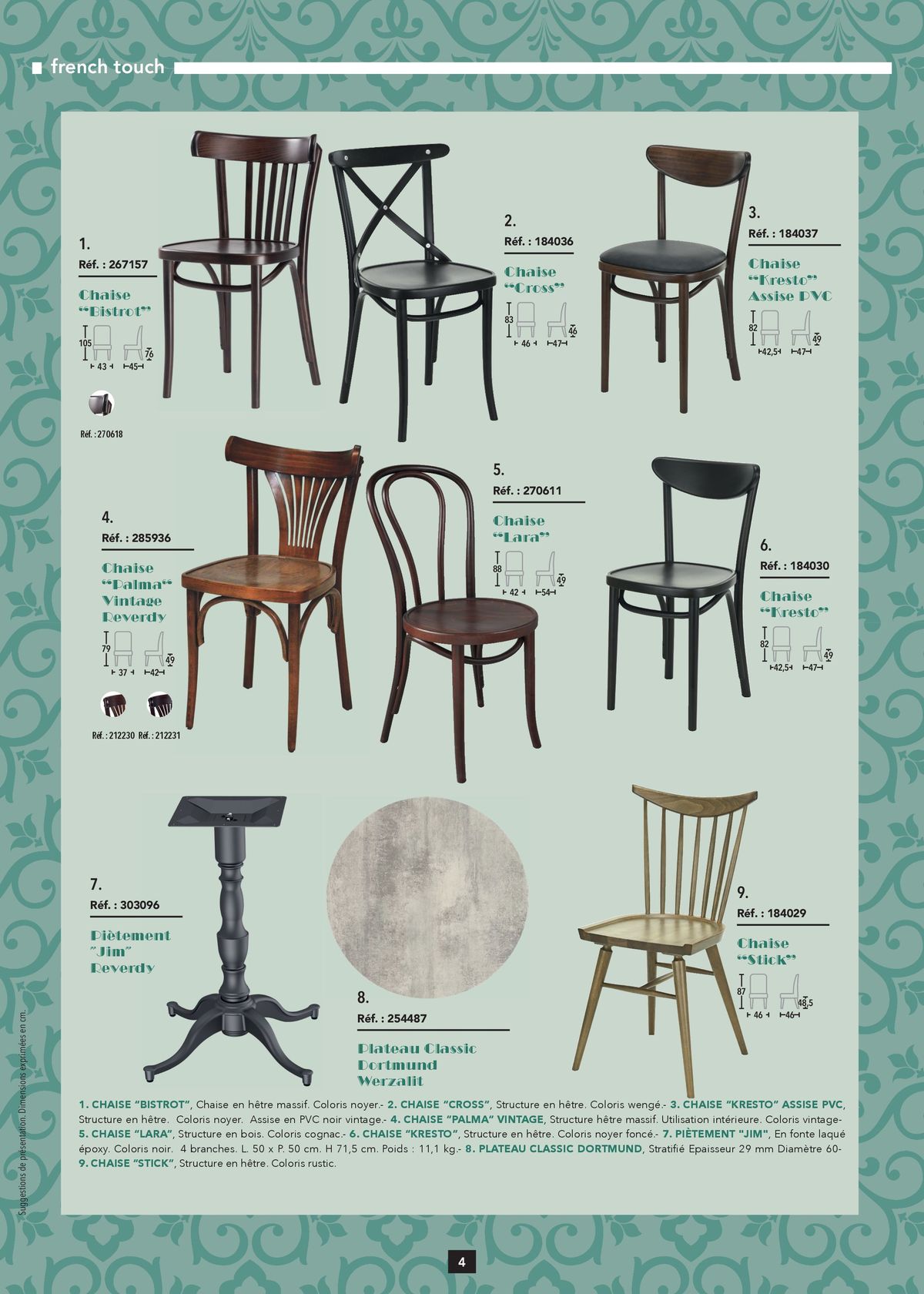 Catalogue Guide Tendance mobilier de salle & art de la table, page 00004