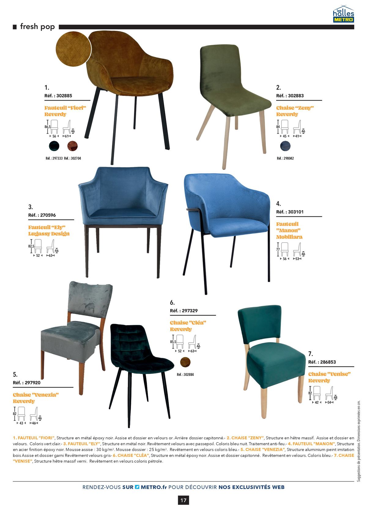 Catalogue Guide Tendance mobilier de salle & art de la table, page 00017