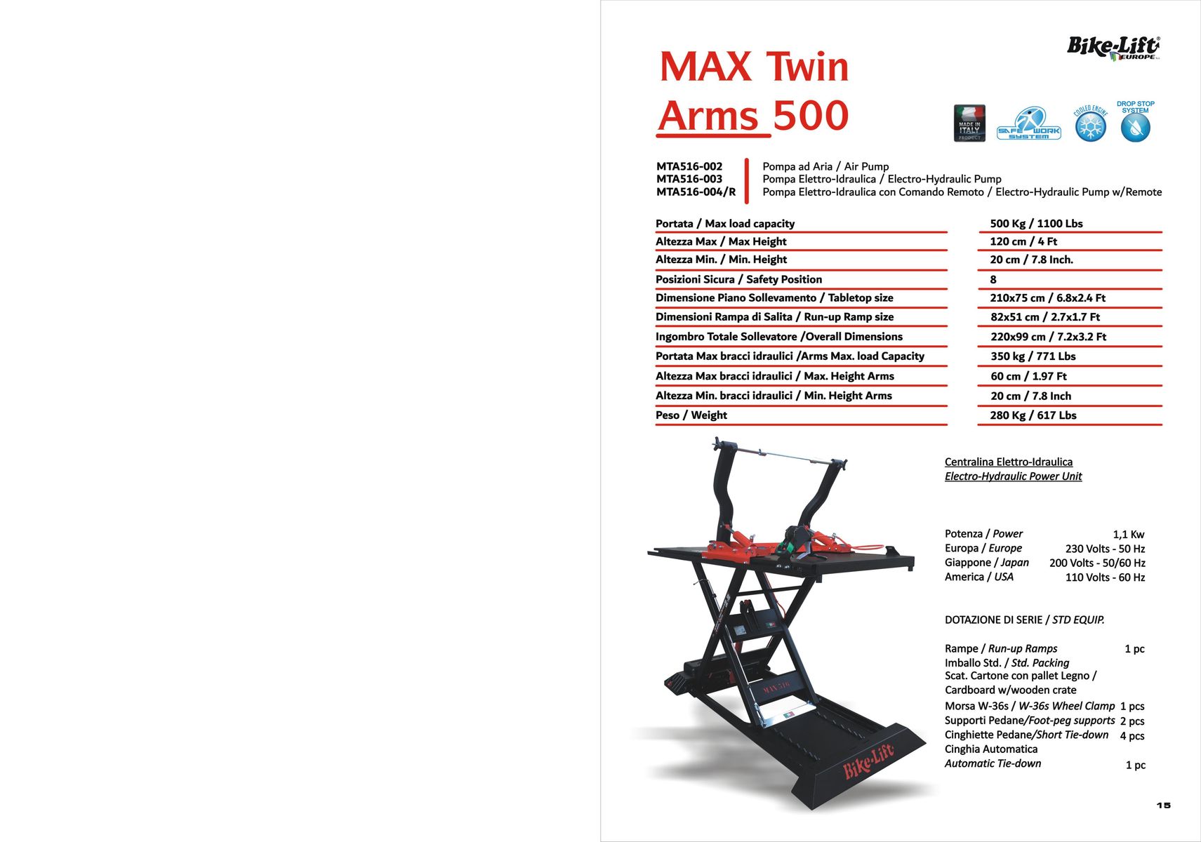 Catalogue BIKE LIFT 2023, page 00015