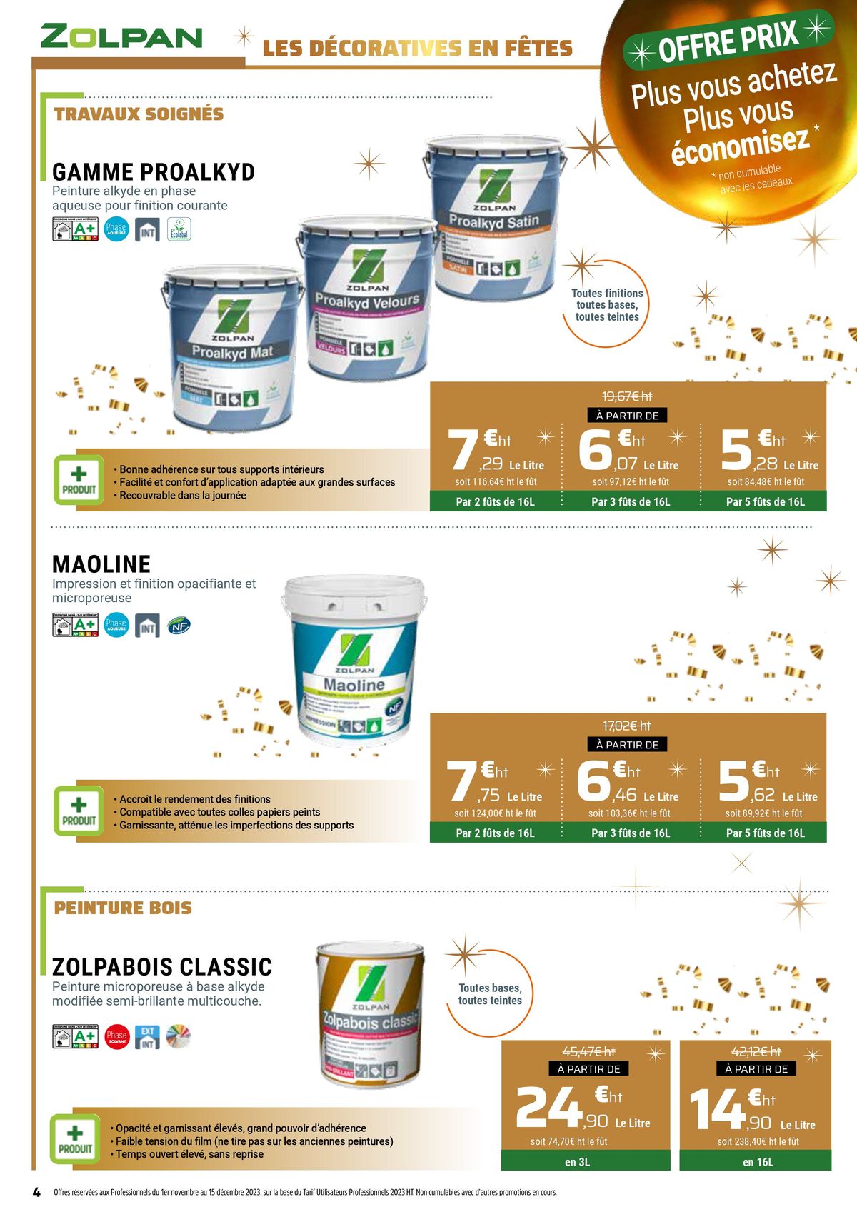 Catalogue Zolpan Promos en Fetes 2023, page 00004