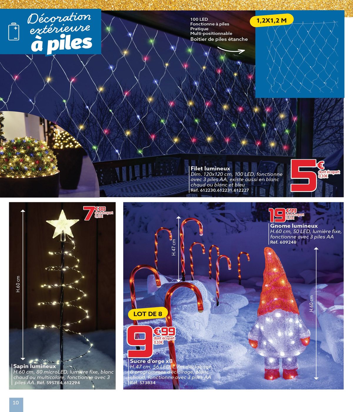 Catalogue Décorations de Noël, page 00010