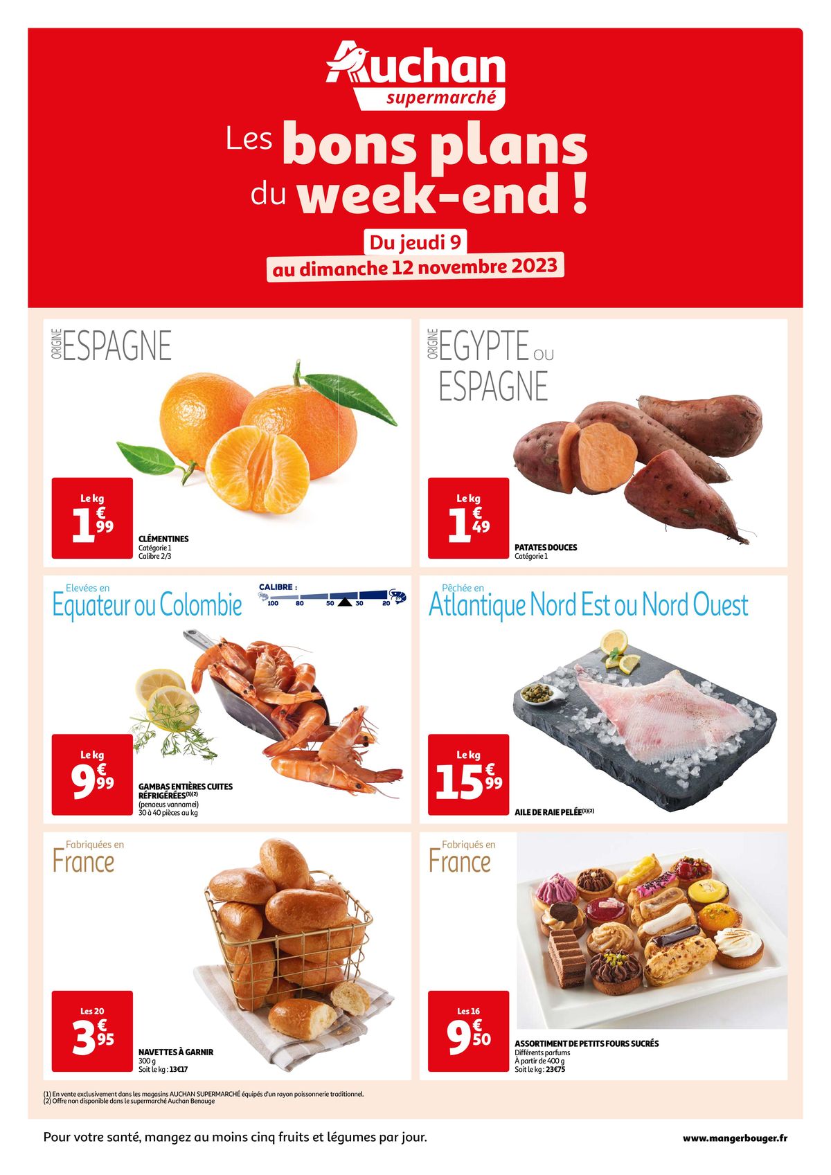 Catalogue Les bons plans du week-end dans votre super !, page 00001