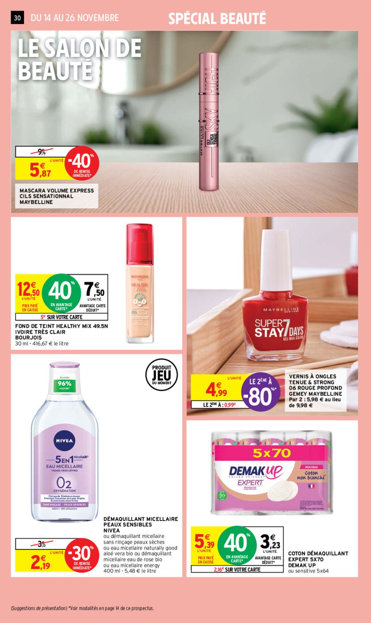 Catalogue 80% En avantage Carte*, page 00022