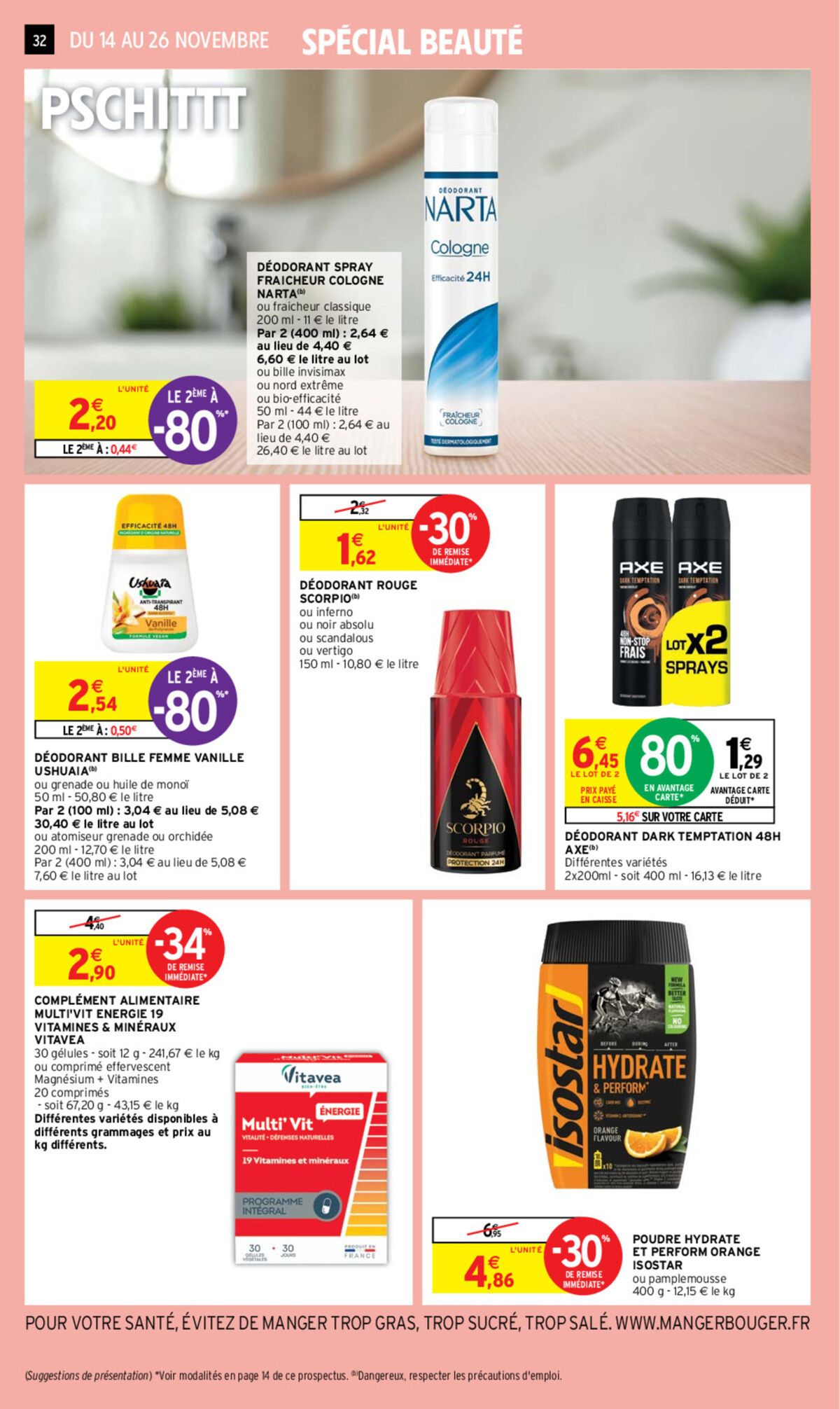 Catalogue 80% En avantage Carte*, page 00025